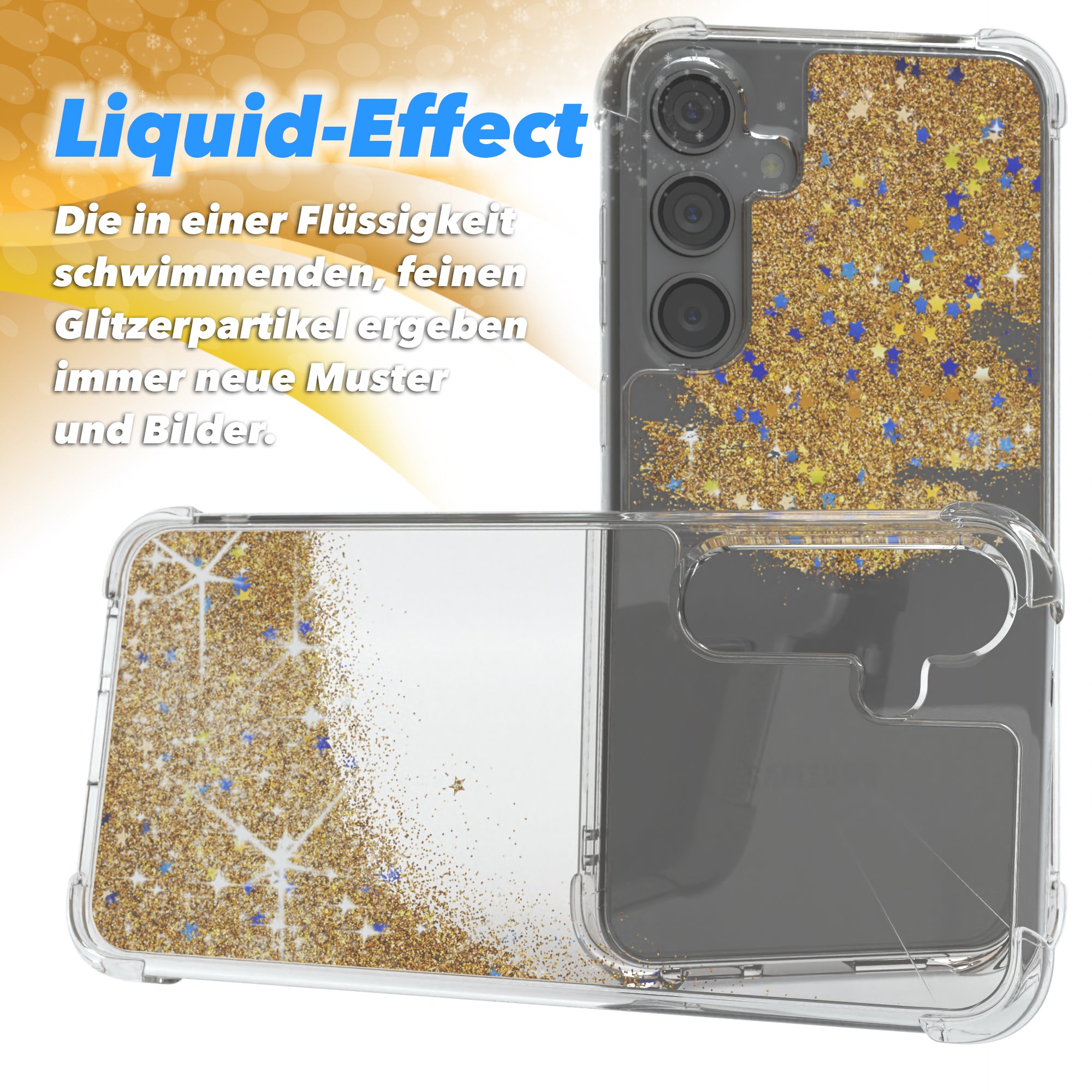Galaxy S24 Plus Glitzerhülle