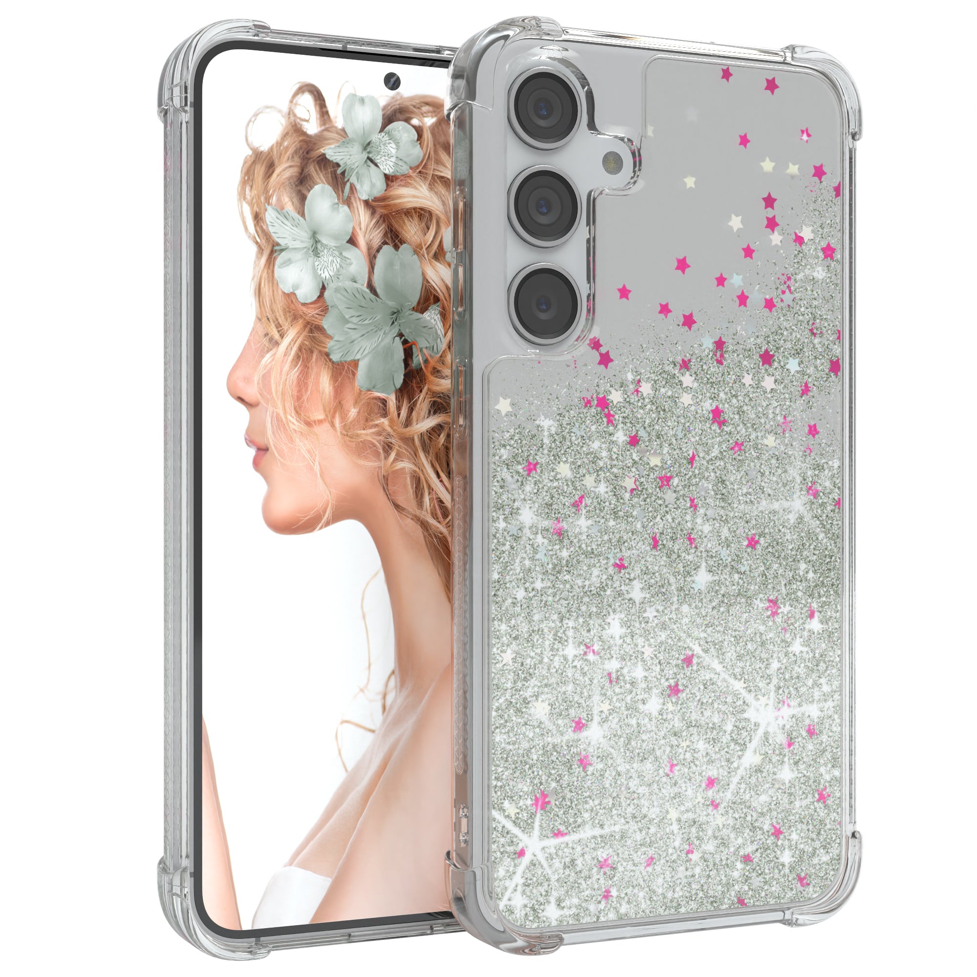 Galaxy S24 Plus Glitzerhülle