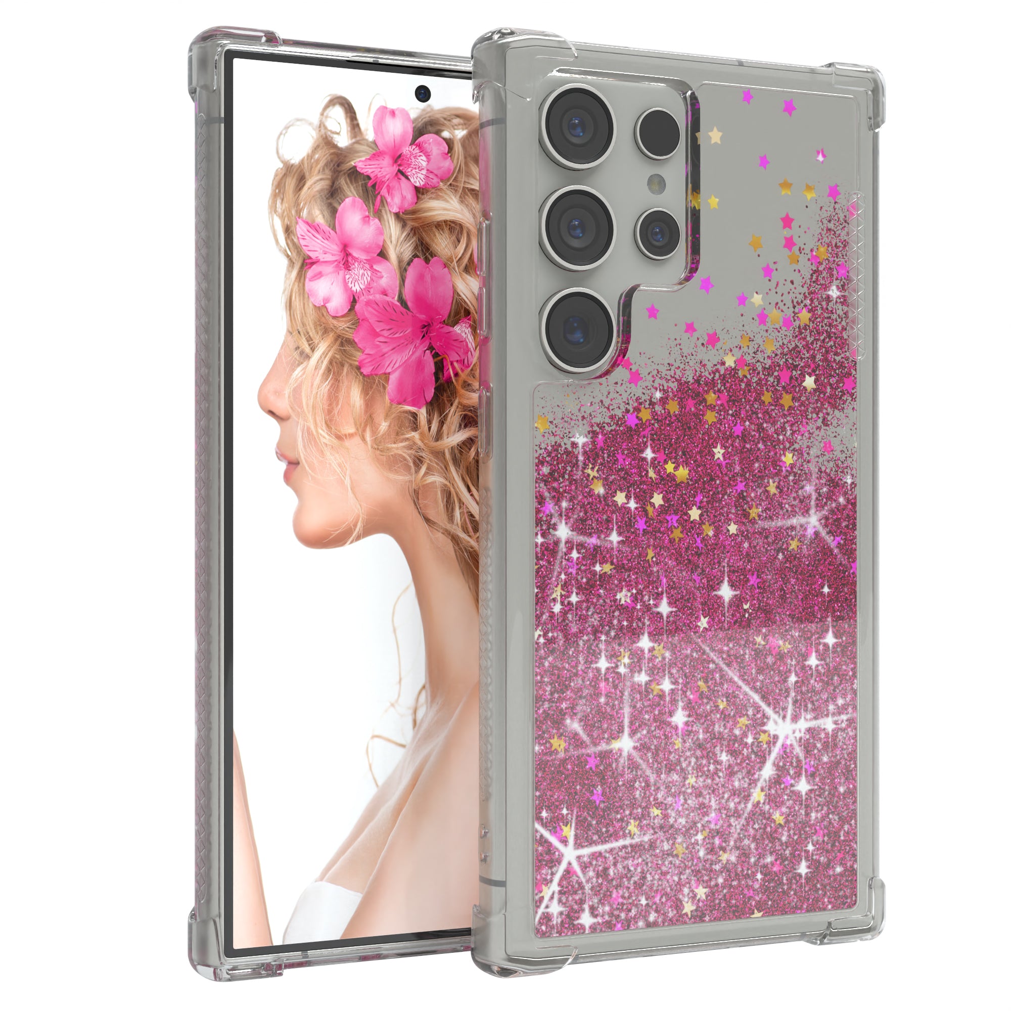 Galaxy S24 Ultra Glitzerhülle