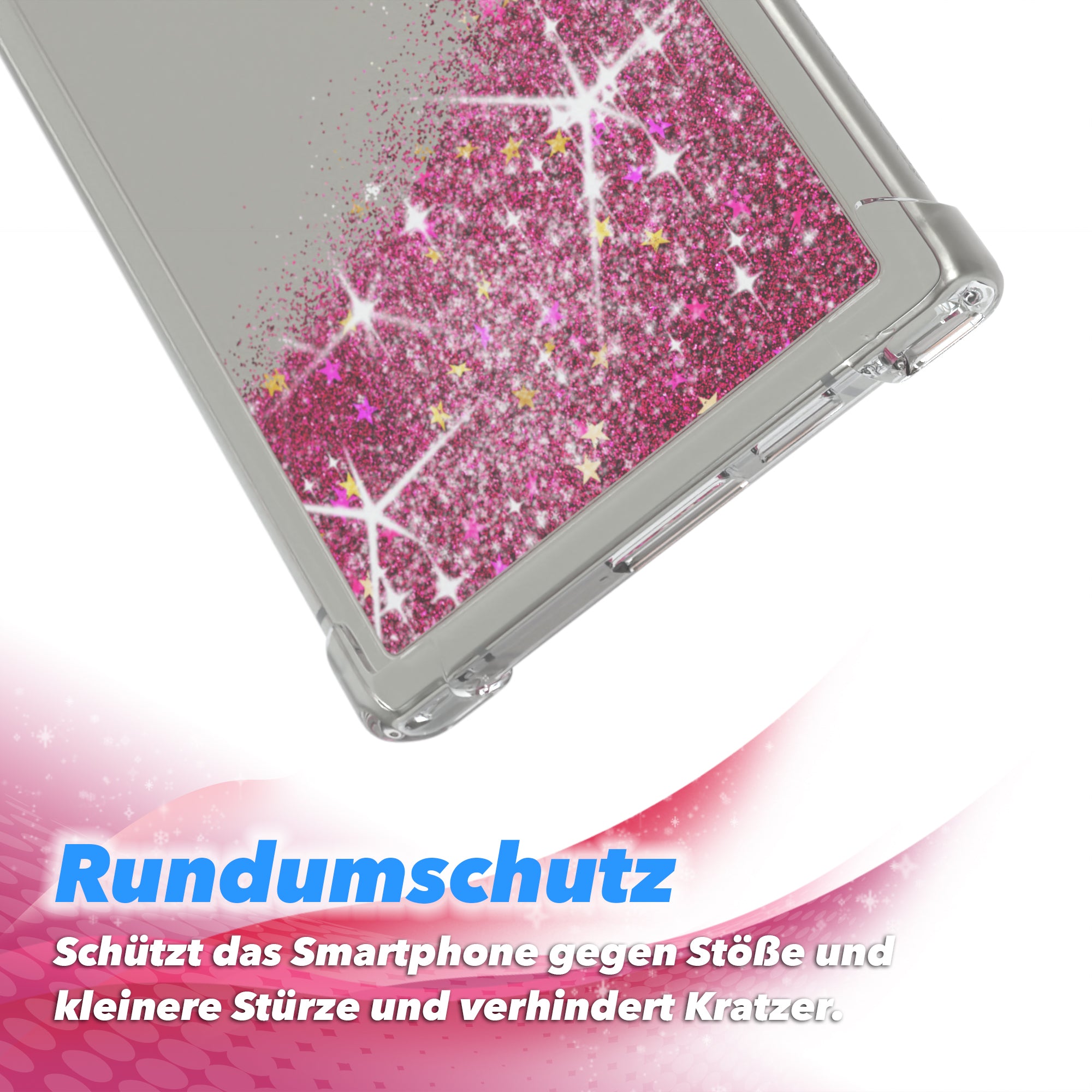 Galaxy S24 Ultra Glitzerhülle