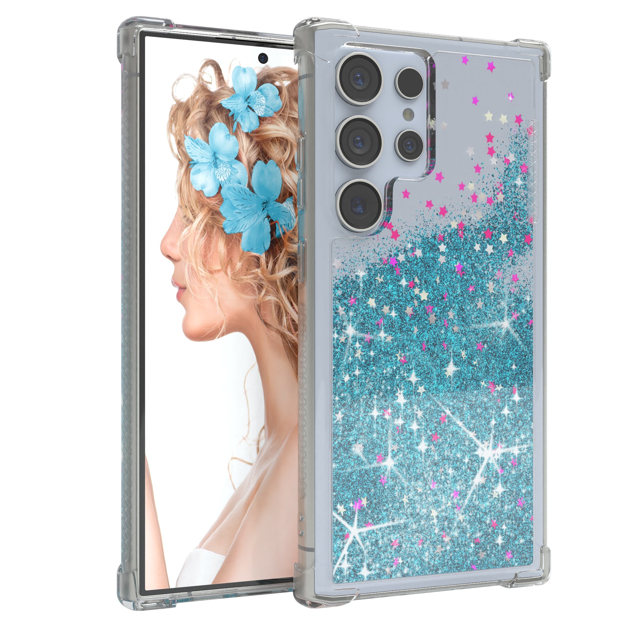 Galaxy S24 Ultra Glitzerhülle