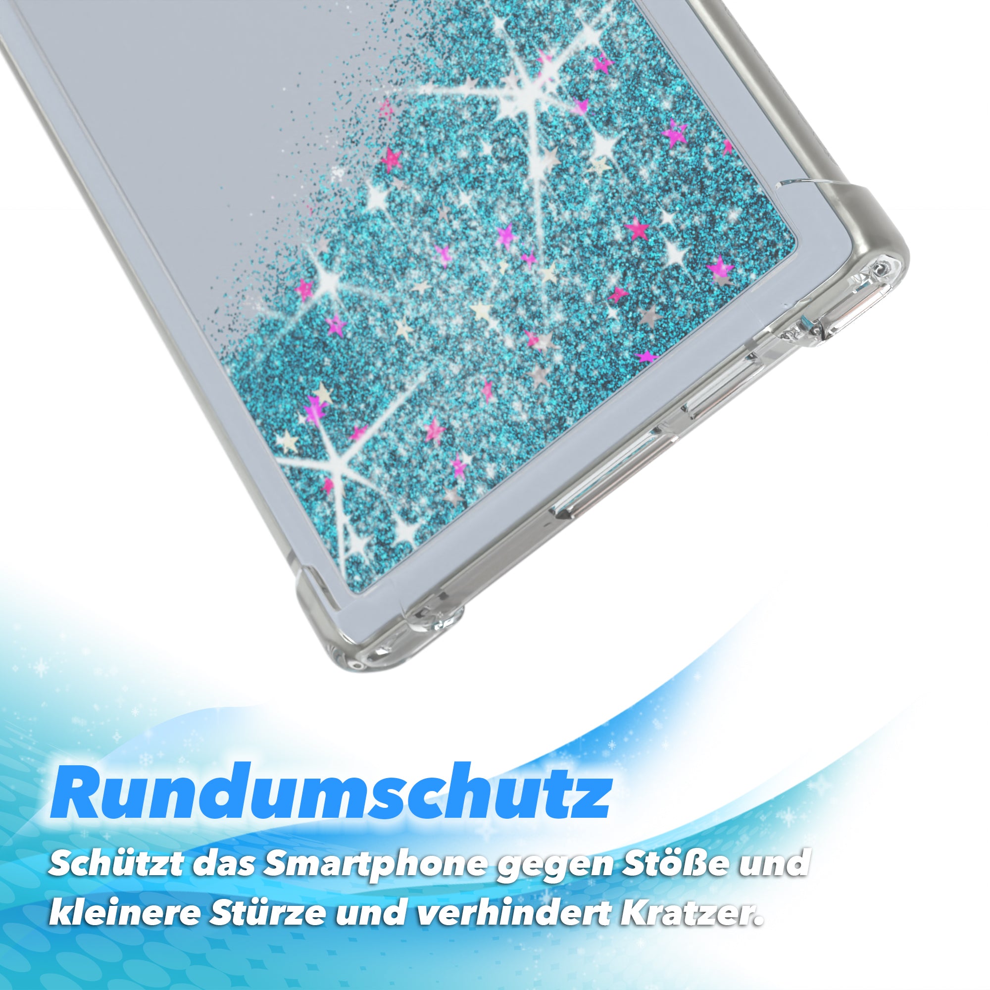 Galaxy S24 Ultra Glitzerhülle