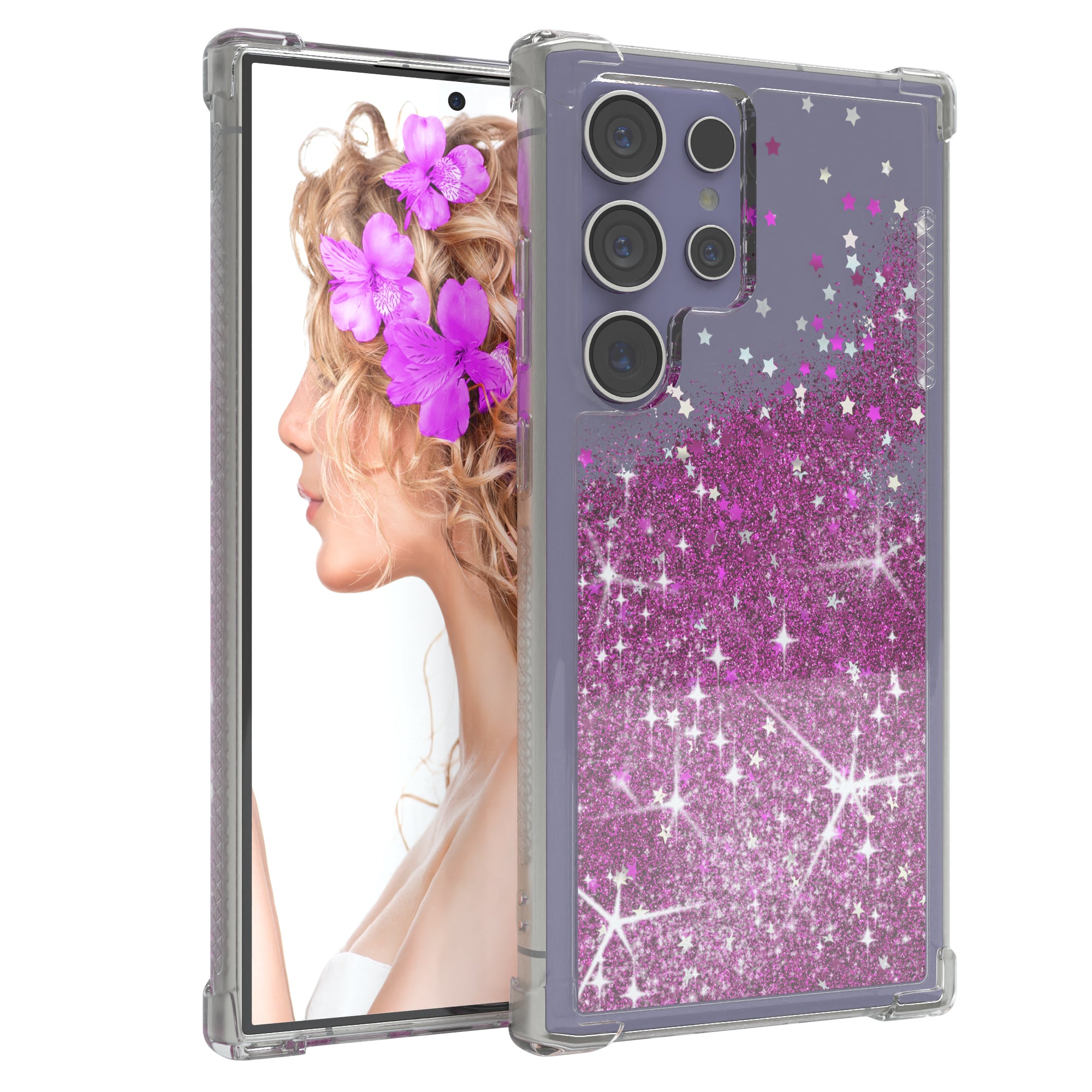Galaxy S24 Ultra Glitzerhülle