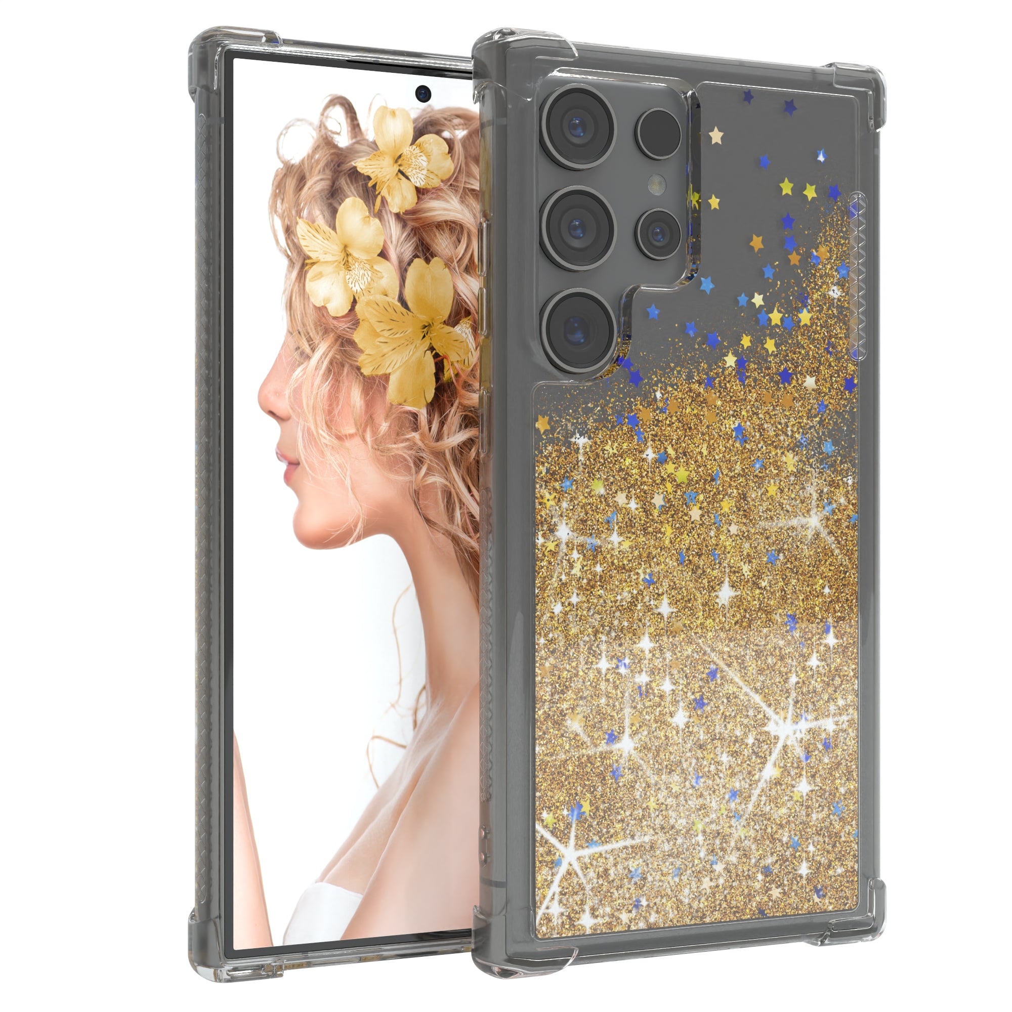 Galaxy S24 Ultra Glitzerhülle