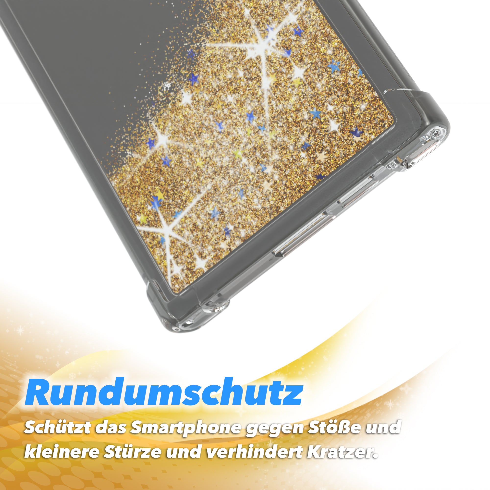 Galaxy S24 Ultra Glitzerhülle