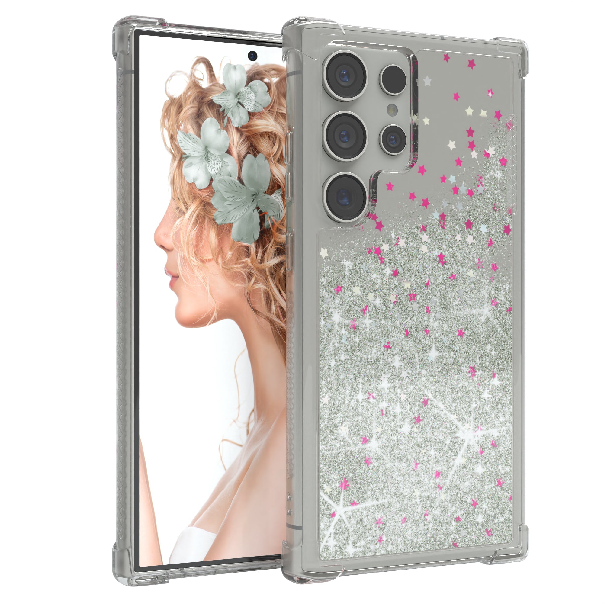 Galaxy S24 Ultra Glitzerhülle