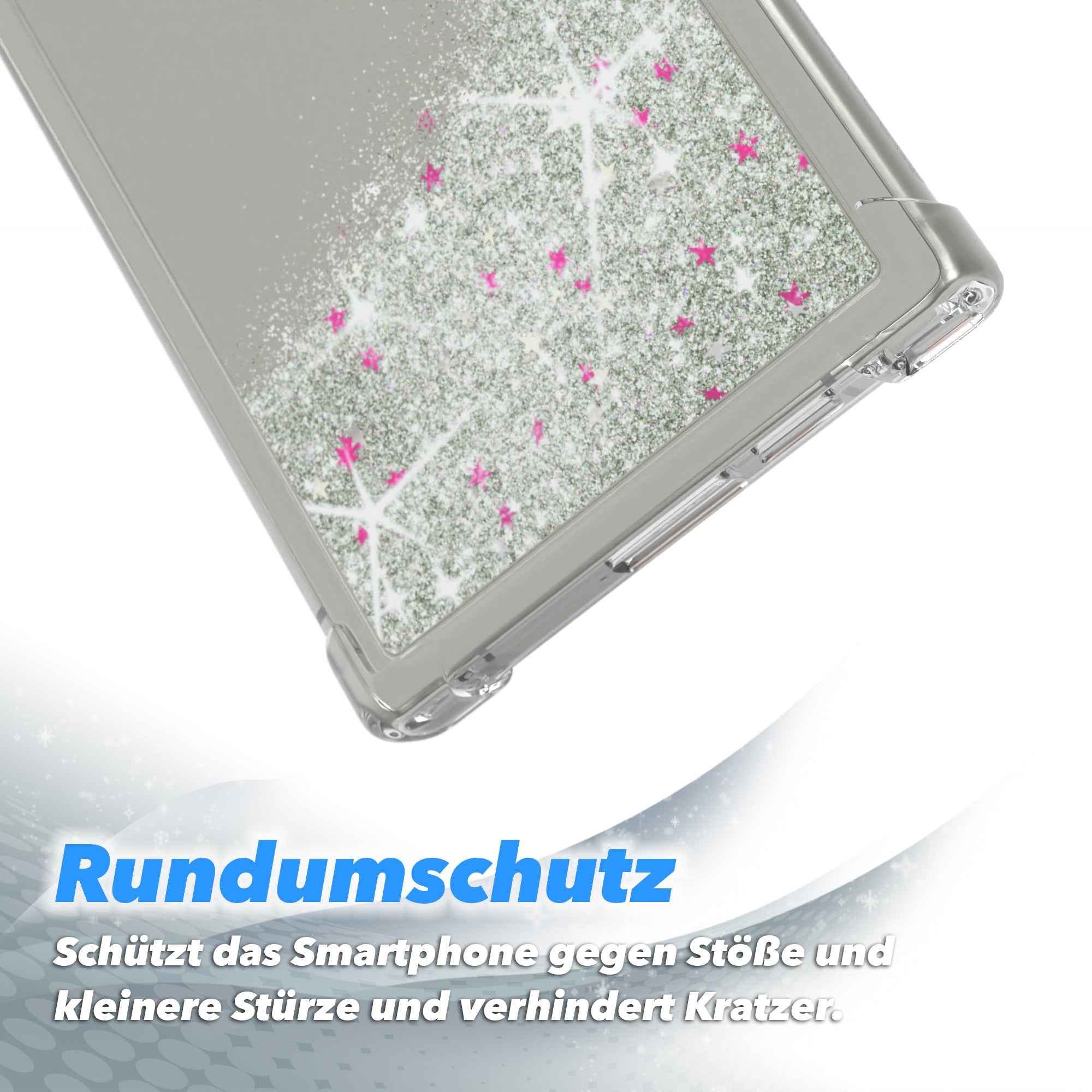 Galaxy S24 Ultra Glitzerhülle