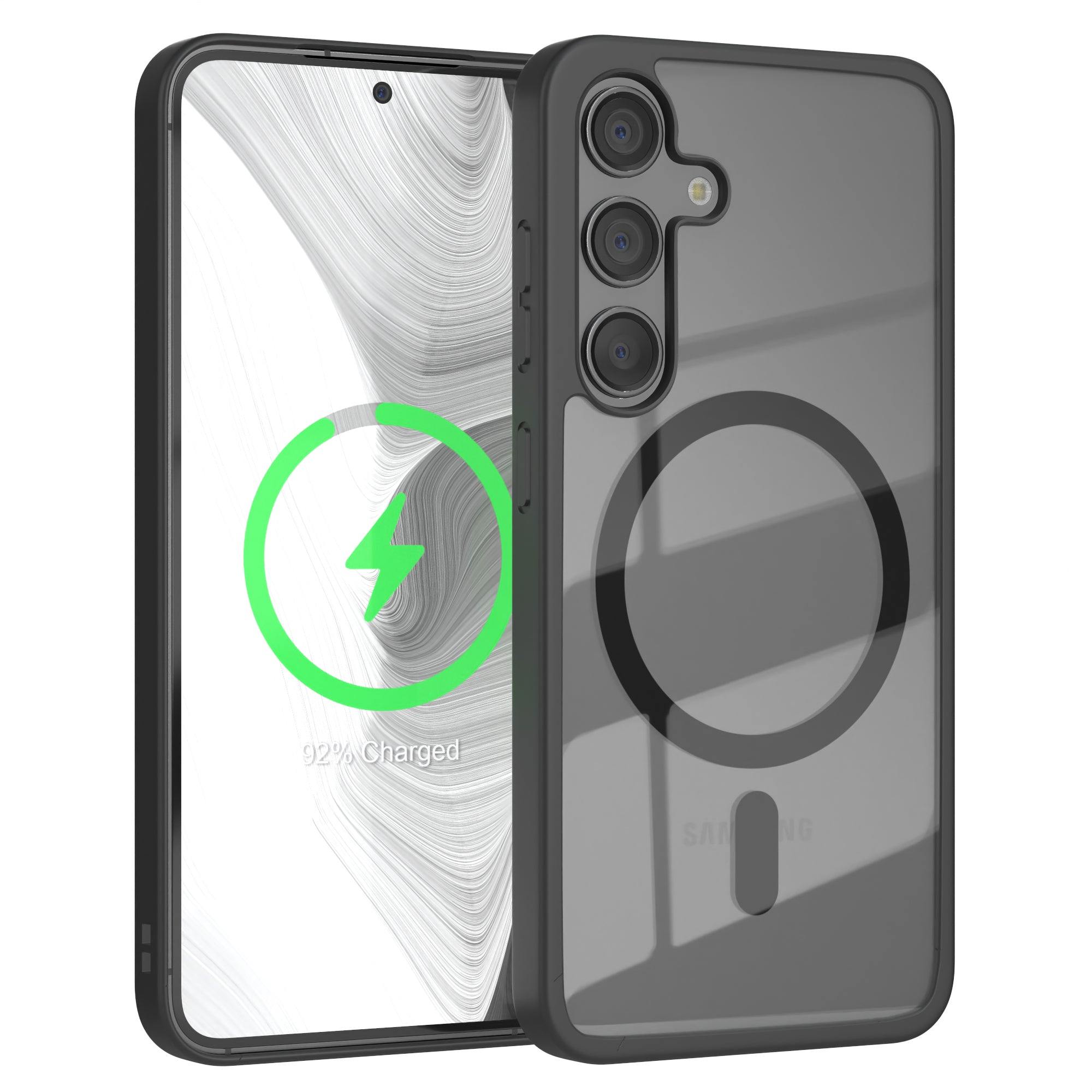 Galaxy S24 transparente Hülle mit MagSafe