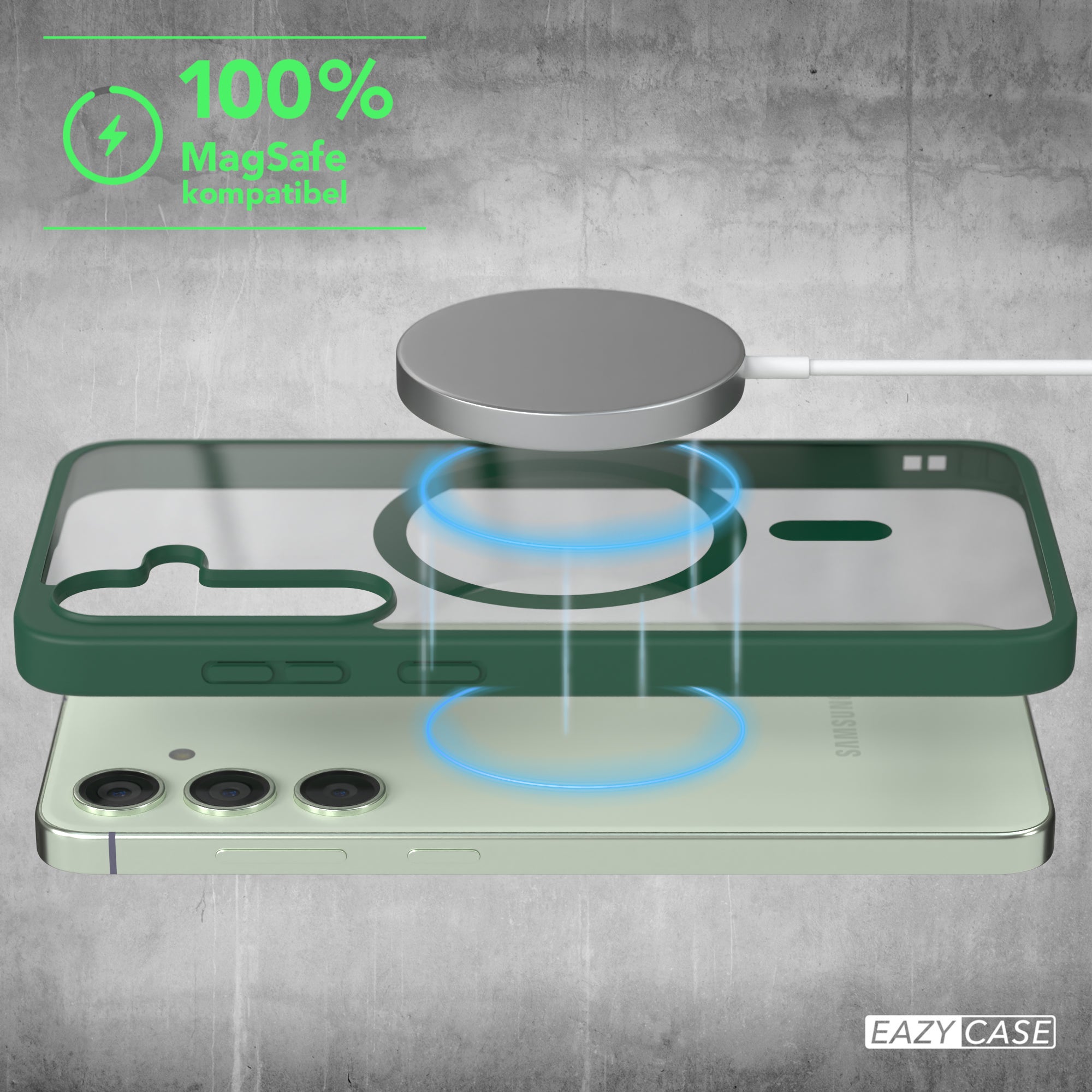 Galaxy S24 Plus transparente Hülle mit MagSafe