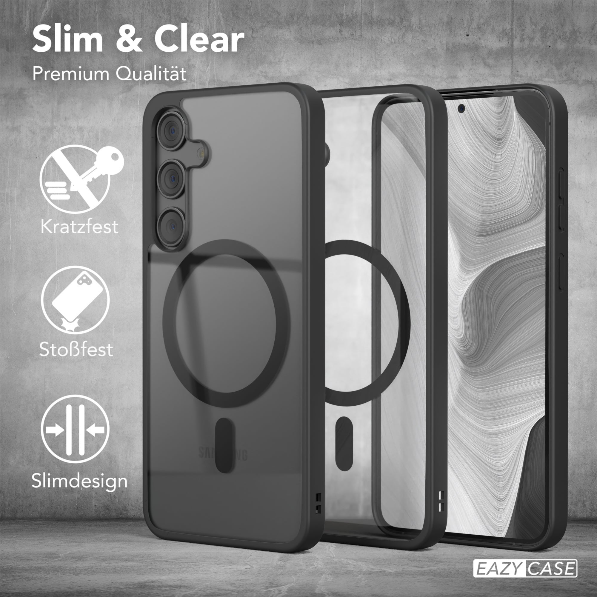 Galaxy S24 Plus transparente Hülle mit MagSafe