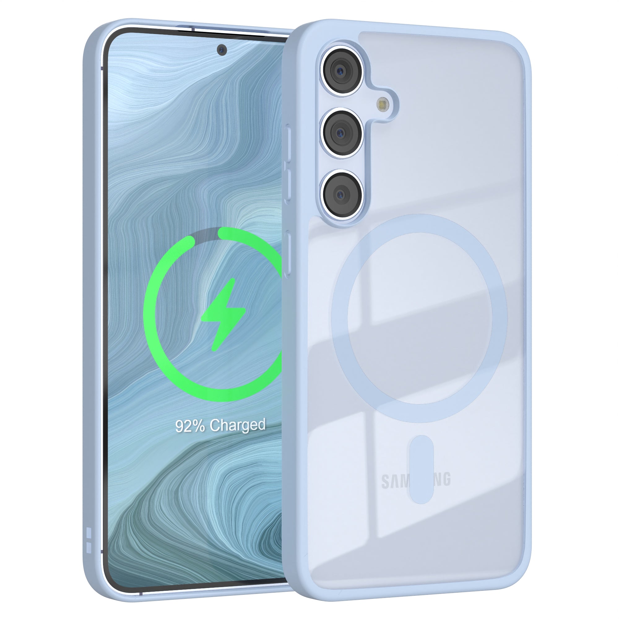 Galaxy S24 Plus transparente Hülle mit MagSafe