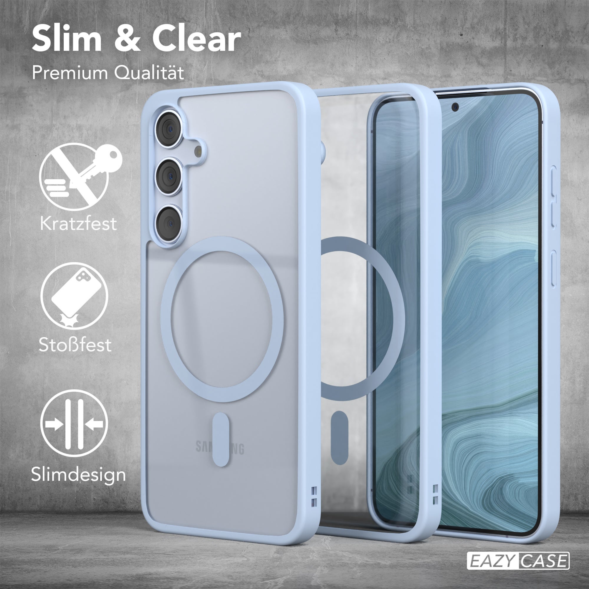 Galaxy S24 Plus transparente Hülle mit MagSafe