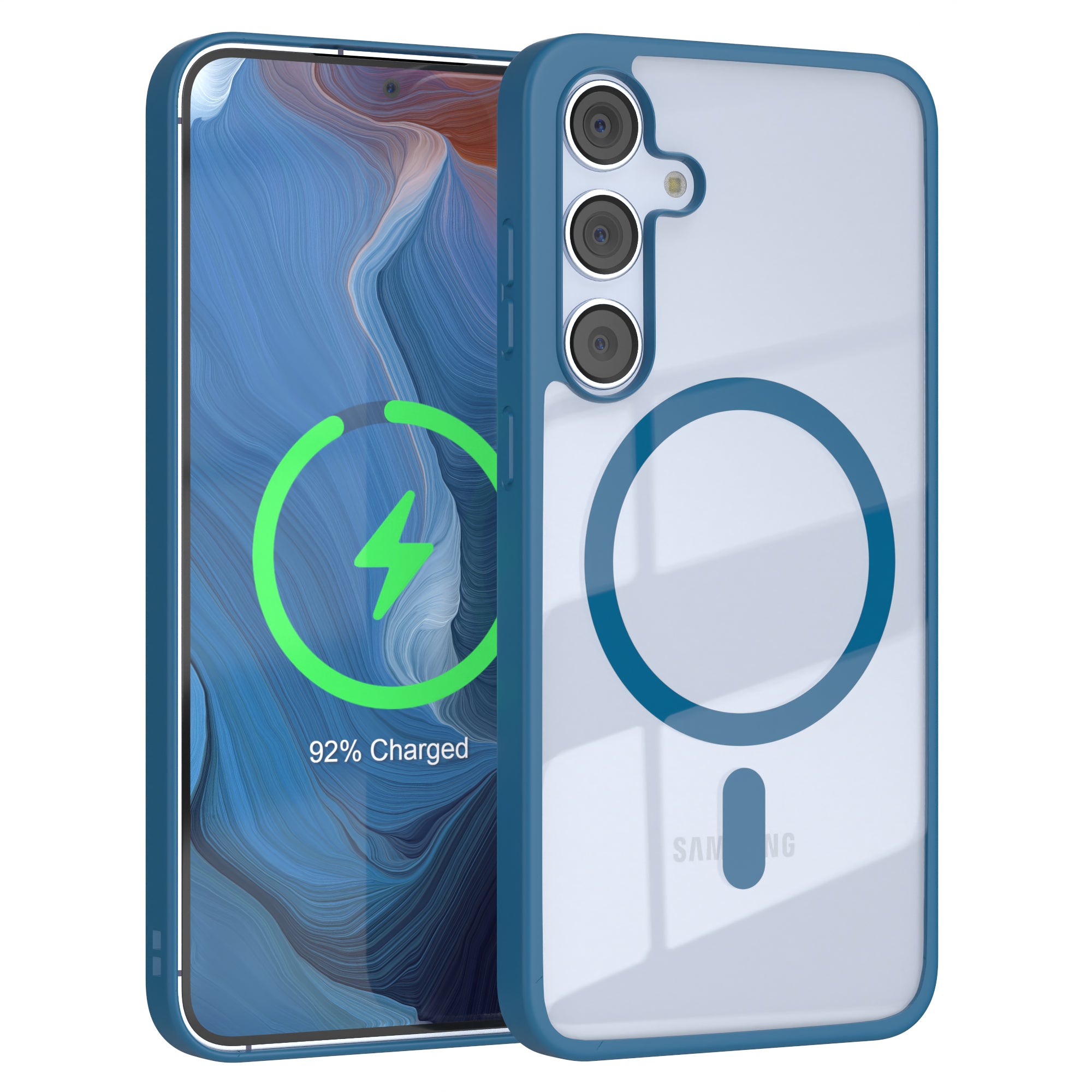 Galaxy S24 Plus transparente Hülle mit MagSafe