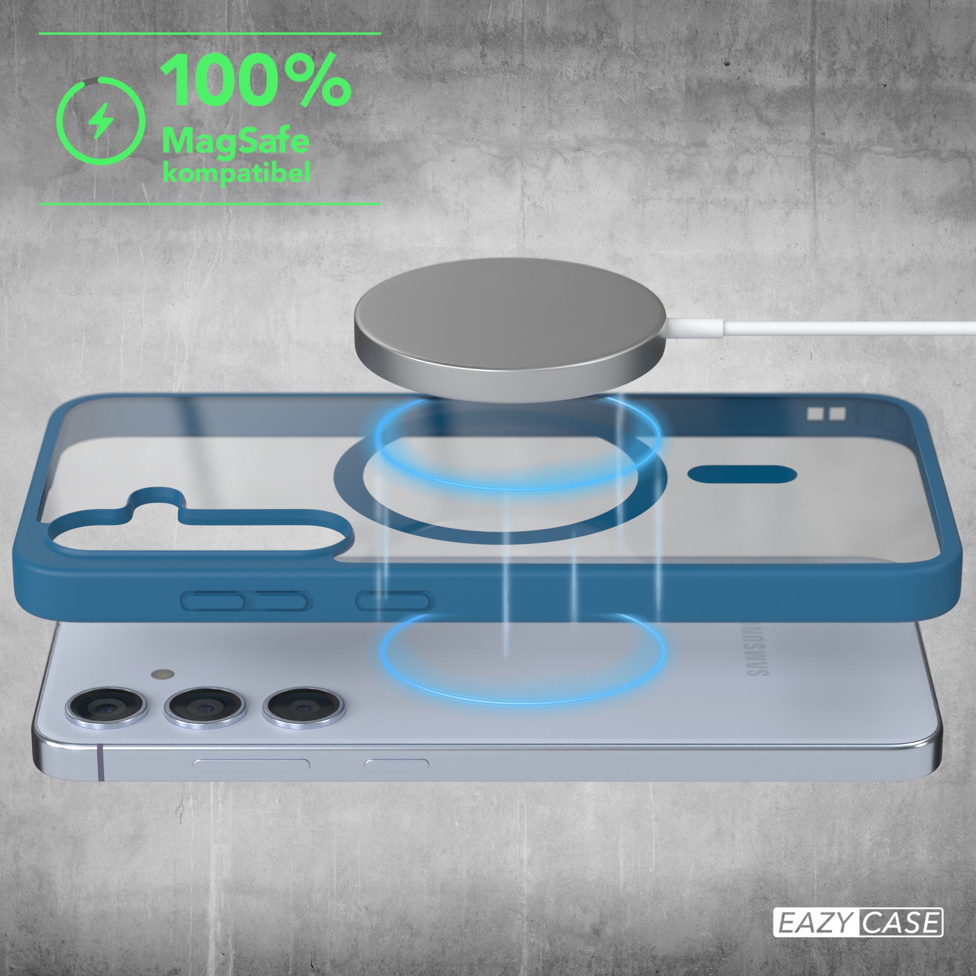 Galaxy S24 Plus transparente Hülle mit MagSafe