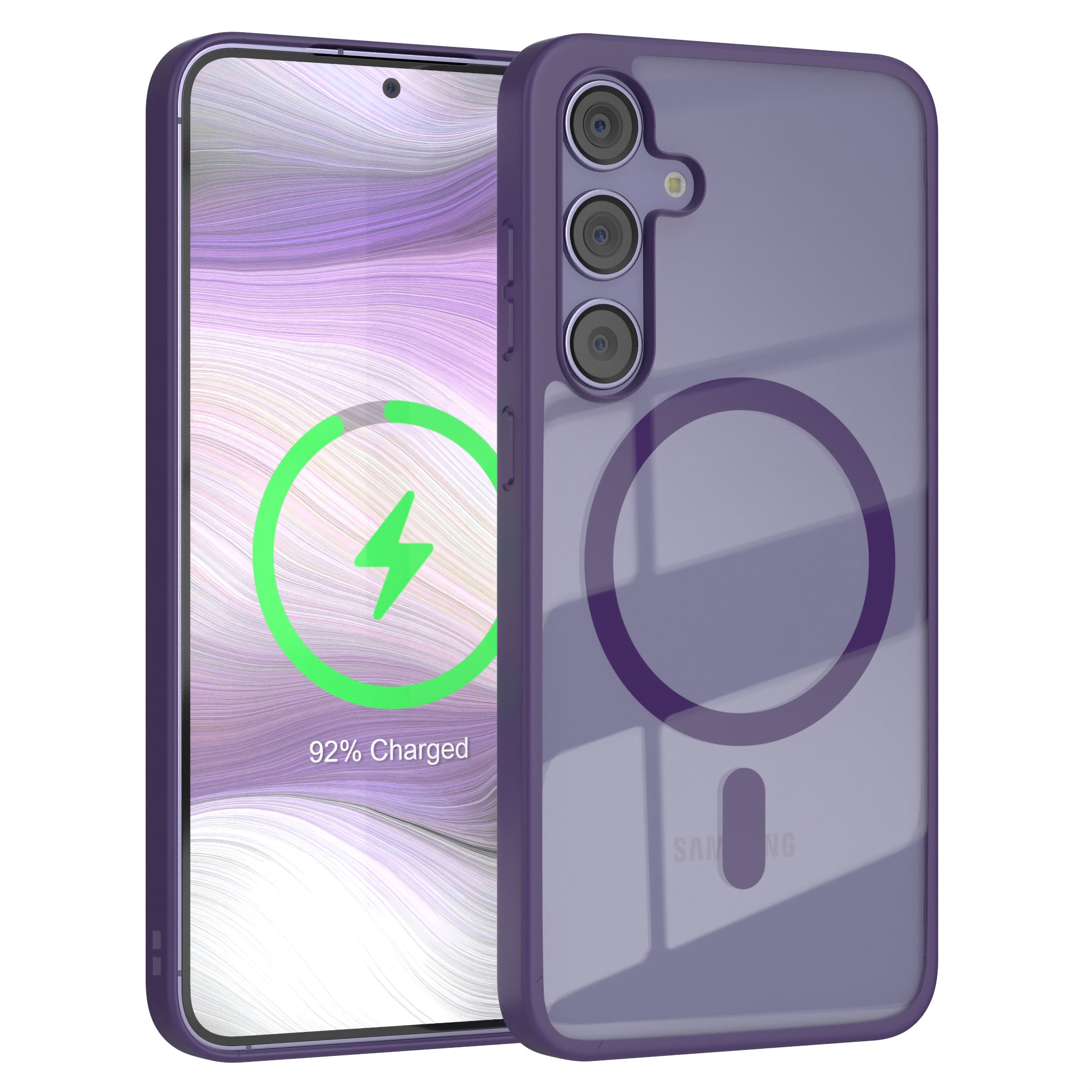 Galaxy S24 Plus transparente Hülle mit MagSafe