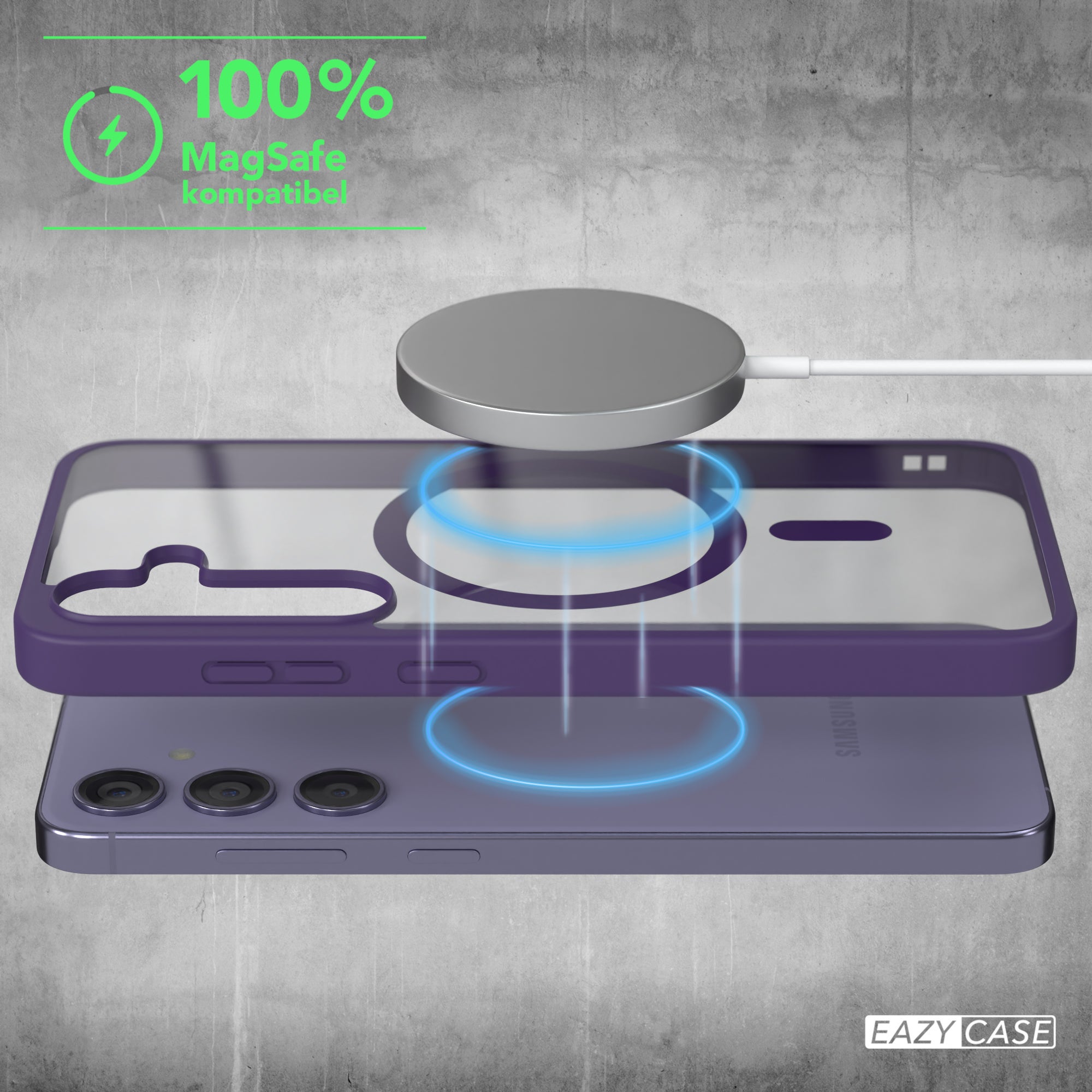 Galaxy S24 Plus transparente Hülle mit MagSafe