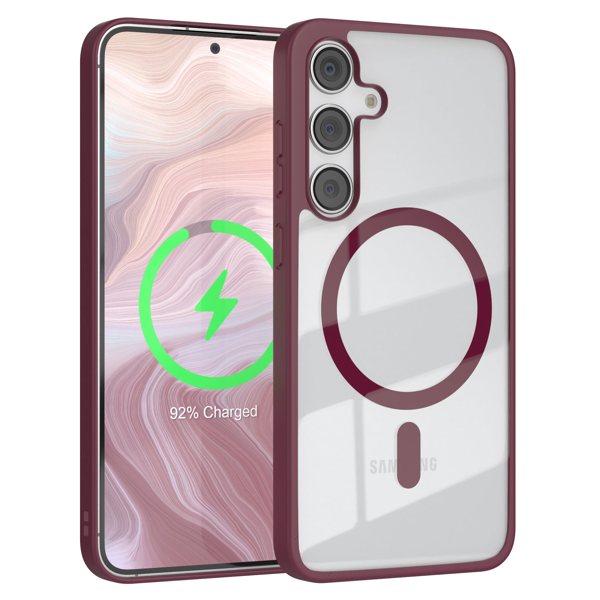 Galaxy S24 Plus transparente Hülle mit MagSafe