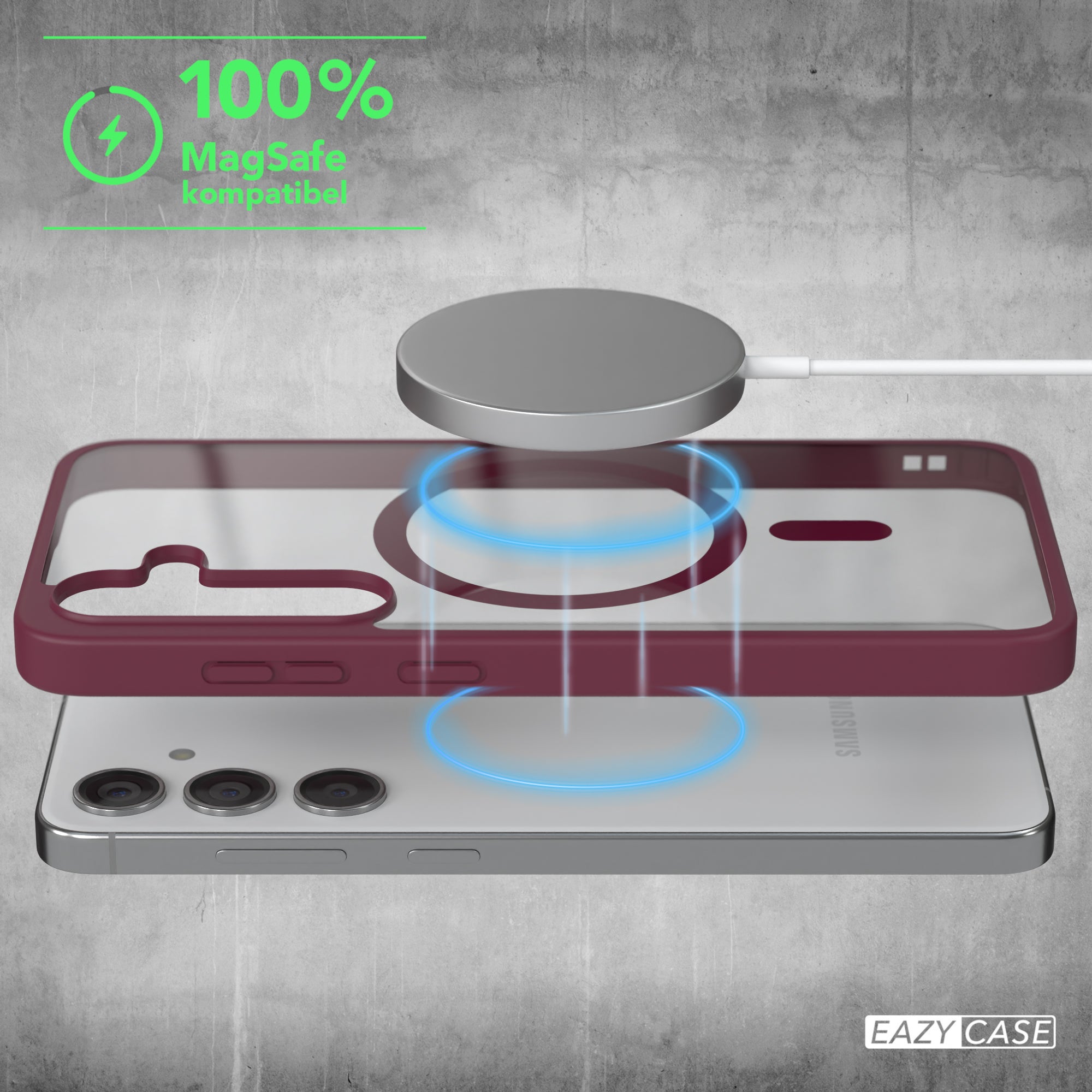 Galaxy S24 Plus transparente Hülle mit MagSafe