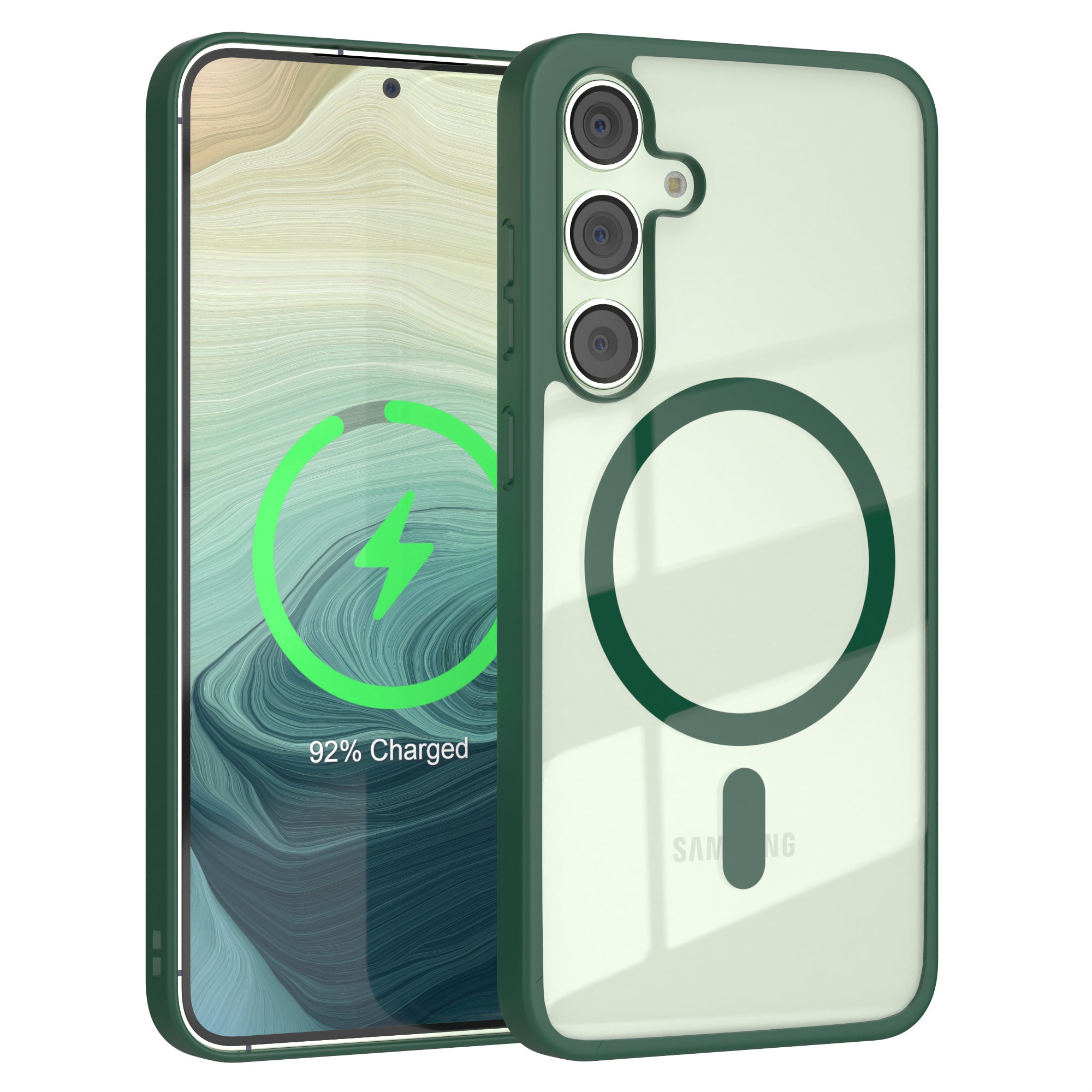 Galaxy S24 Plus transparente Hülle mit MagSafe