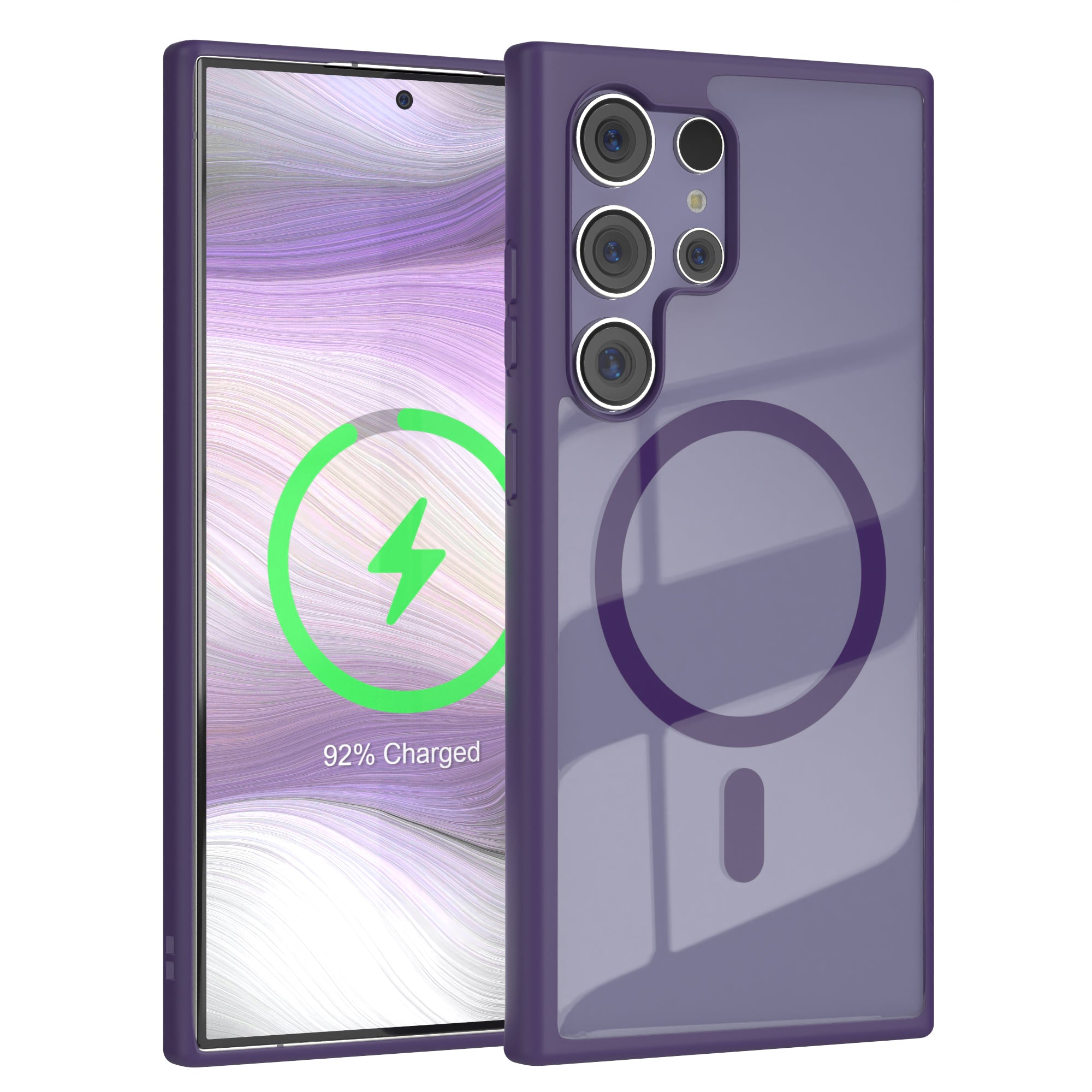 Galaxy S24 Ultra transparente Hülle mit MagSafe
