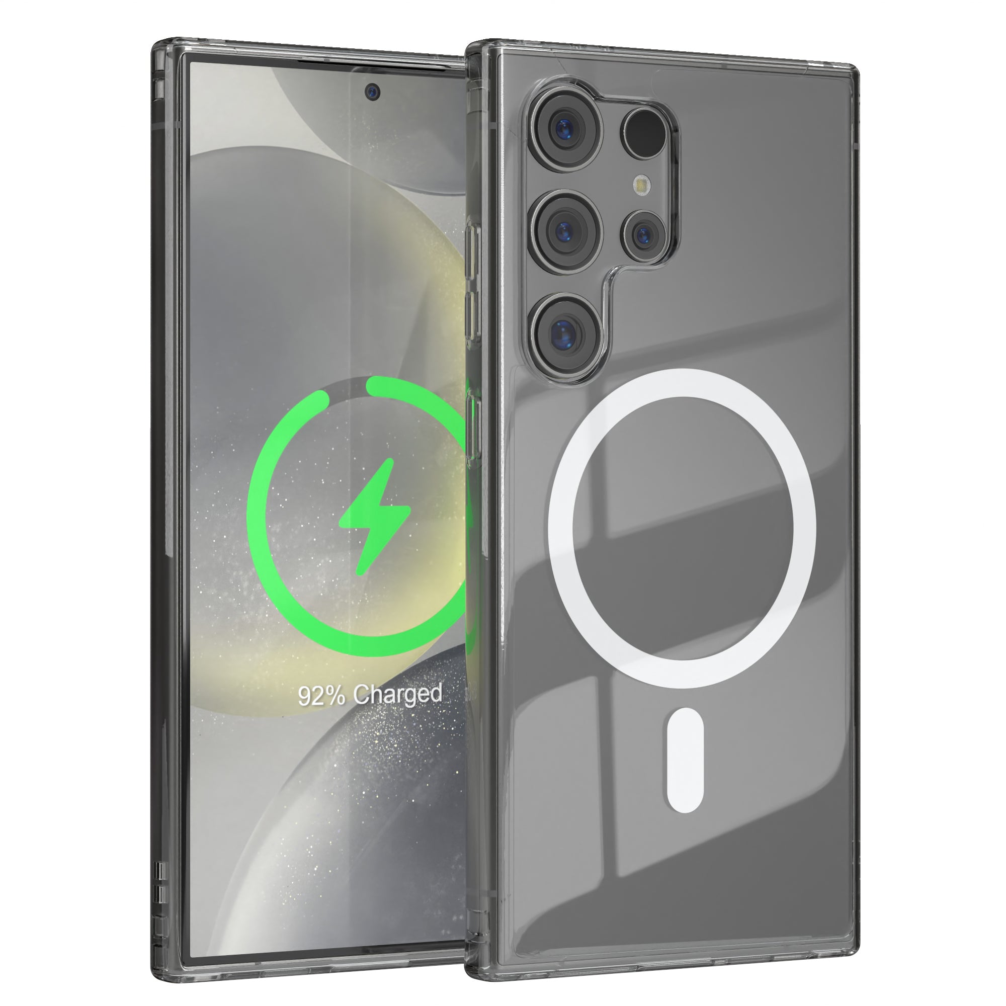 Galaxy S24 Ultra transparente Hülle mit MagSafe