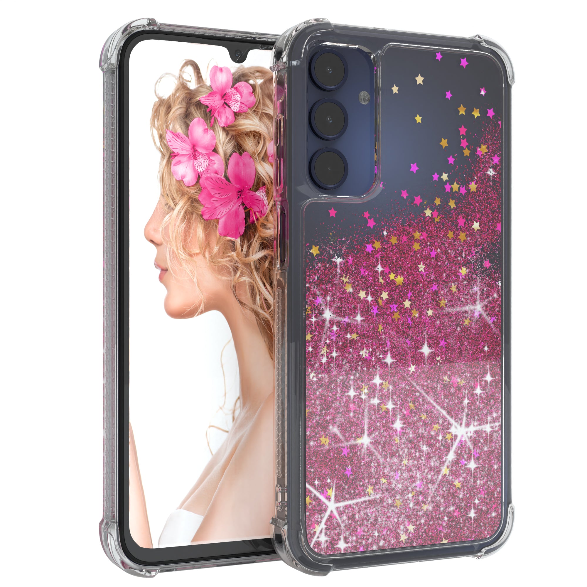 Galaxy A15 Glitzerhülle