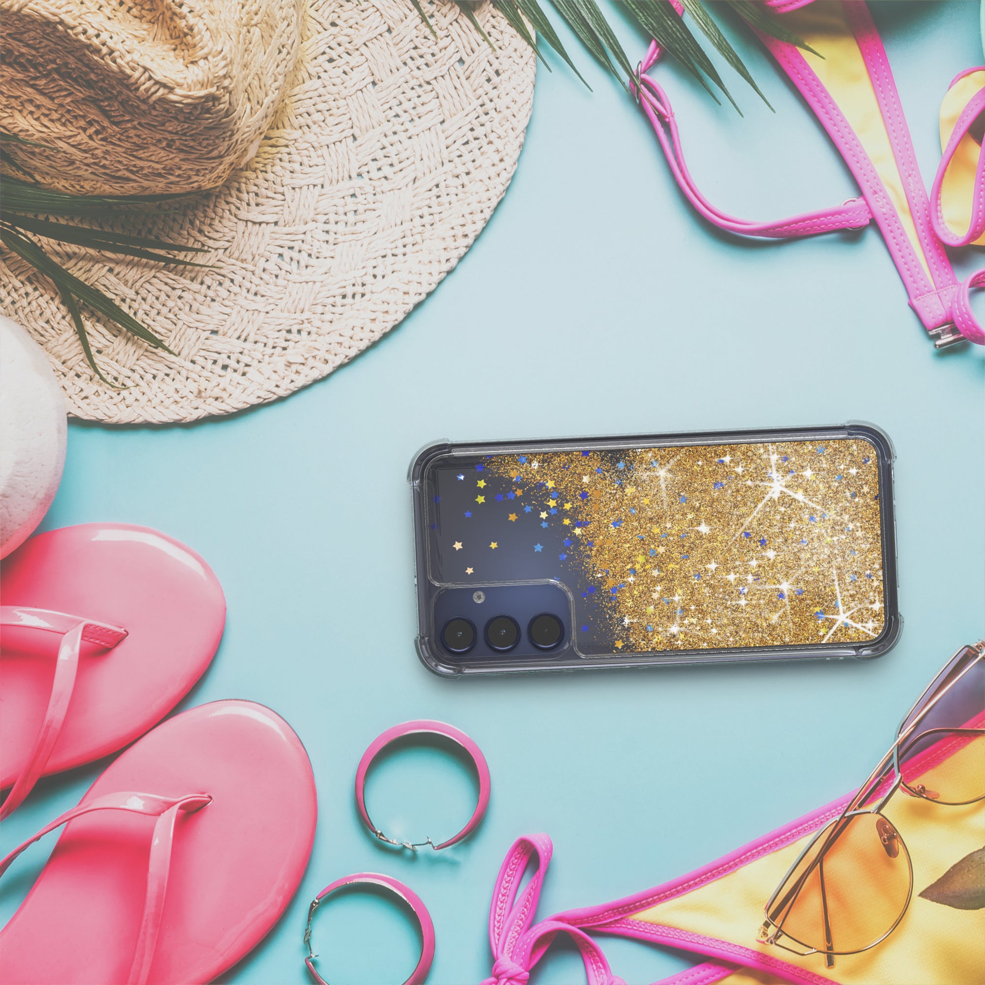 Galaxy A15 Glitzerhülle