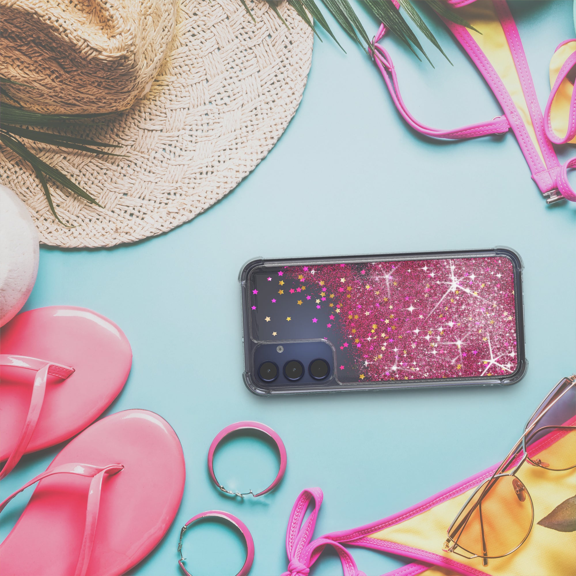 Galaxy A15 Glitzerhülle