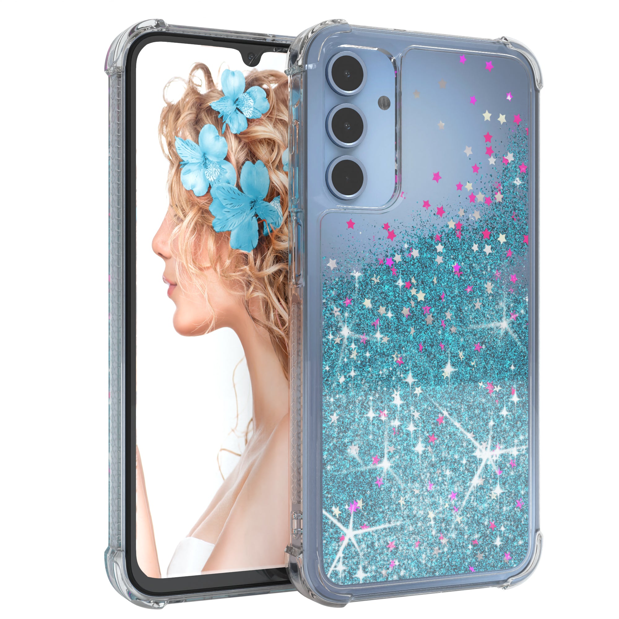 Galaxy A15 Glitzerhülle