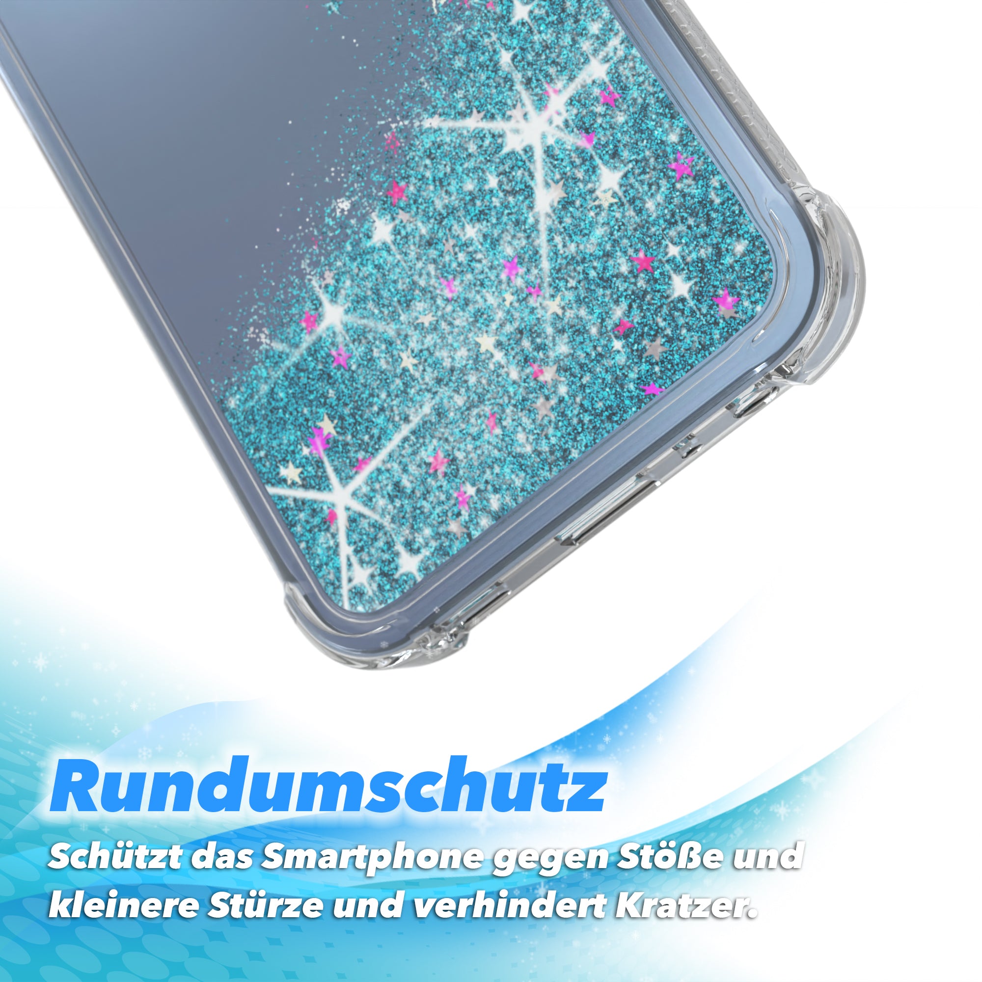 Galaxy A15 Glitzerhülle