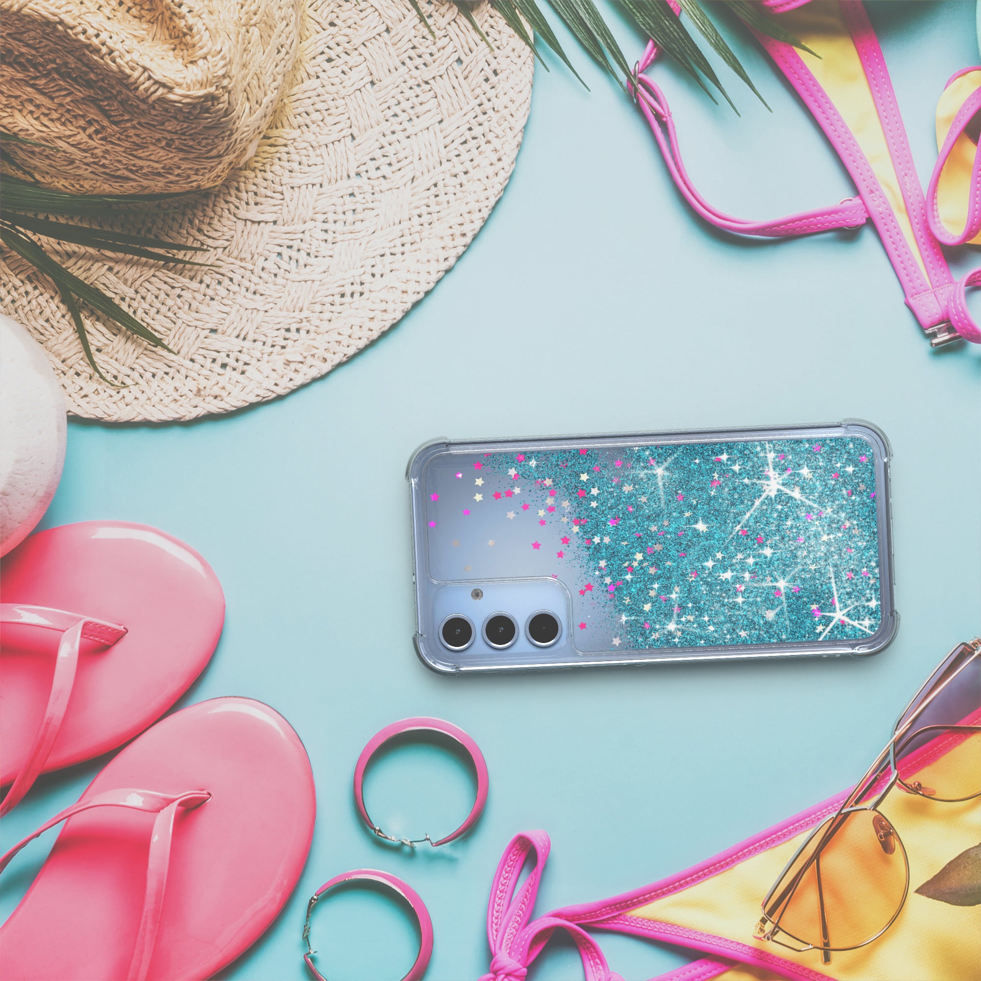 Galaxy A15 Glitzerhülle