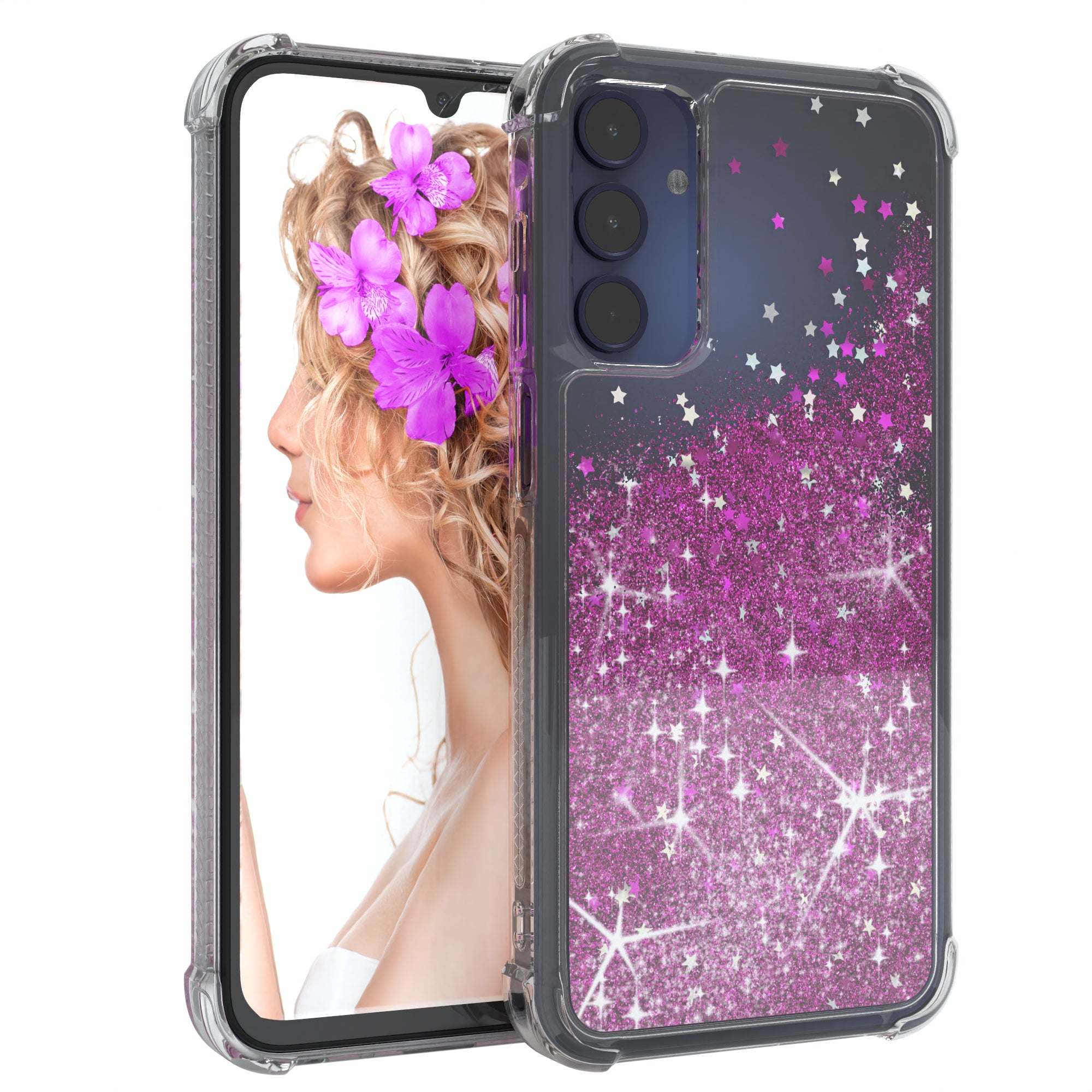 Galaxy A15 Glitzerhülle