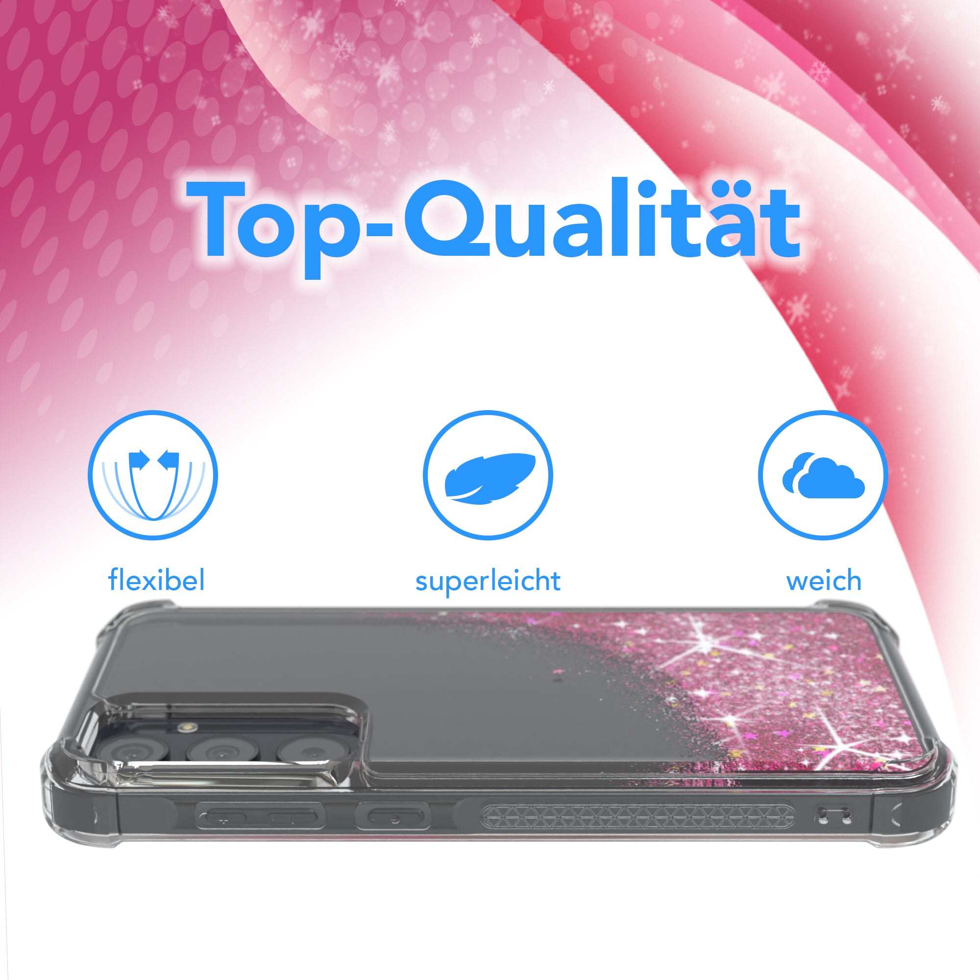 Galaxy A35 Glitzerhülle