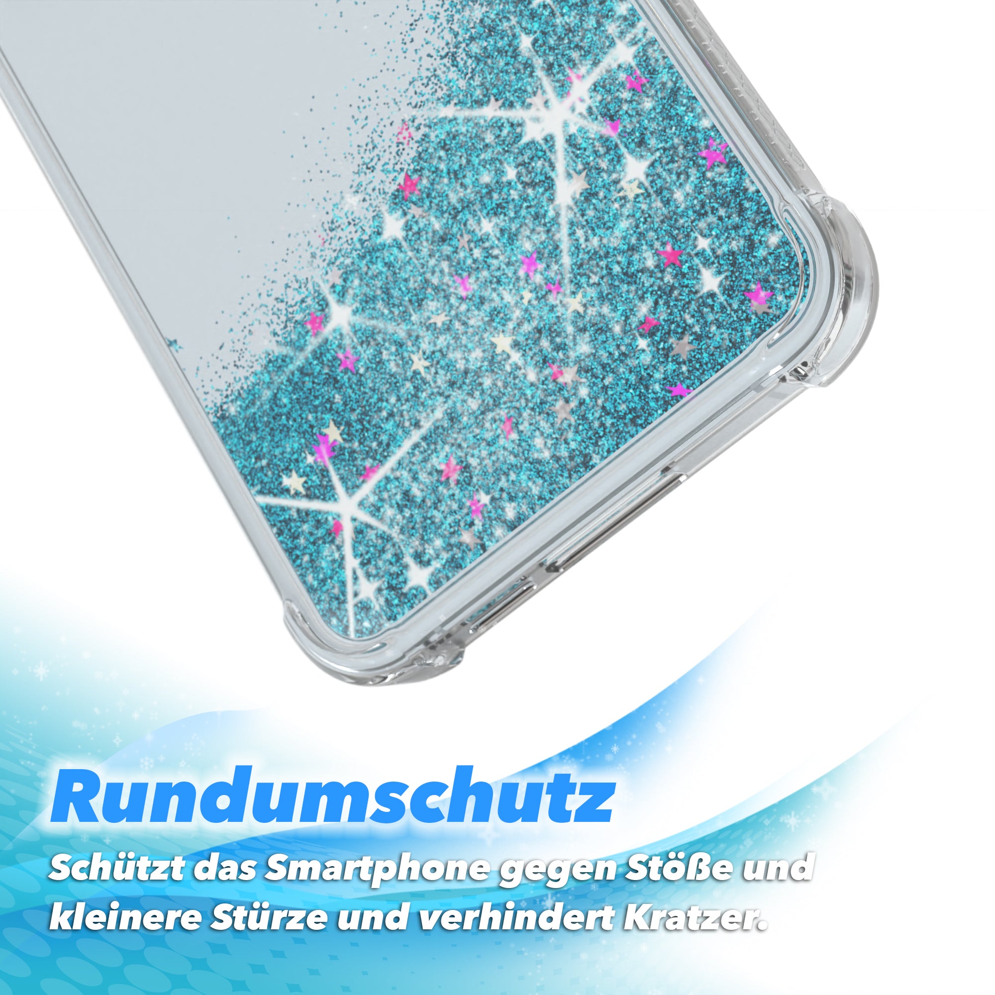 Galaxy A55 Glitzerhülle