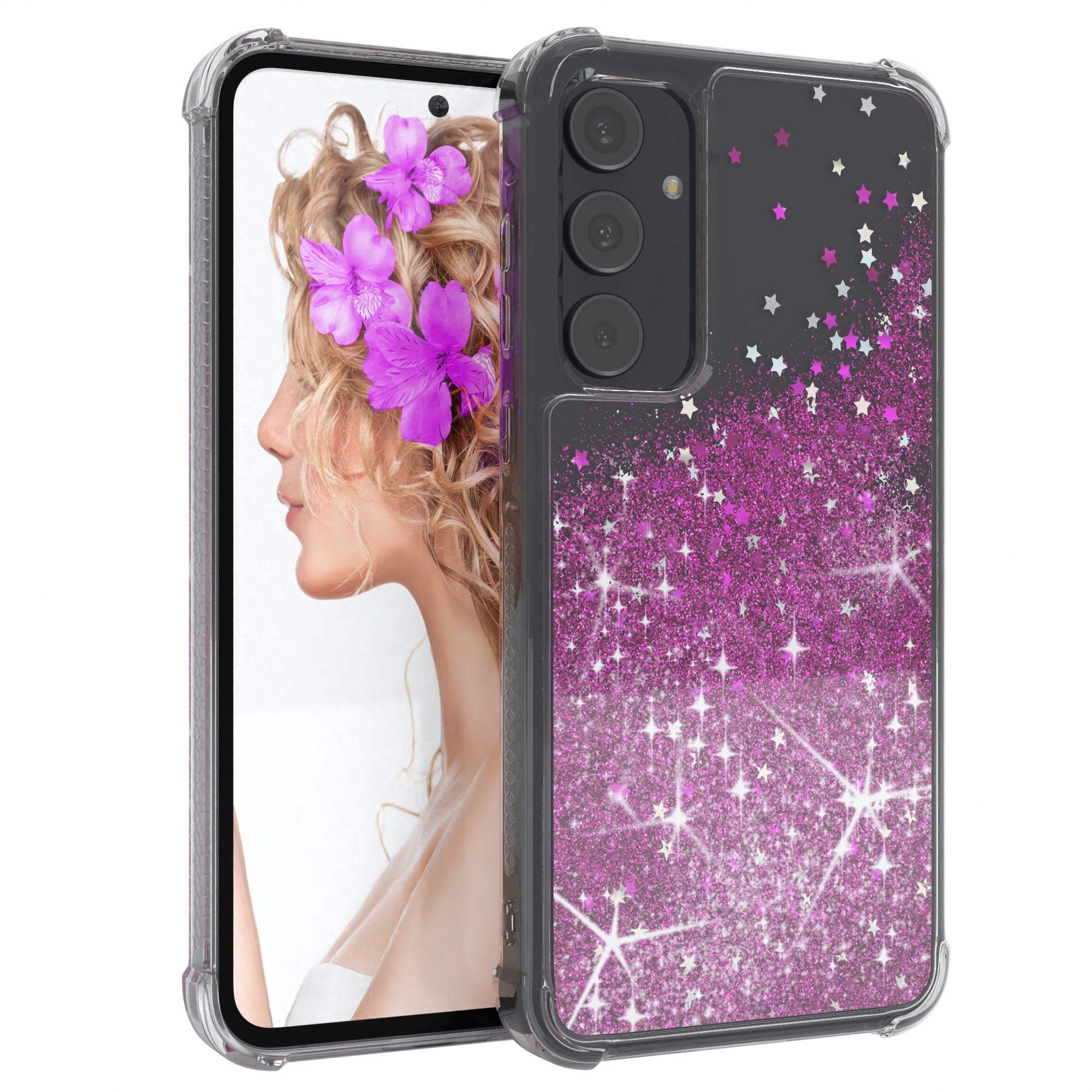 Galaxy A55 Glitzerhülle