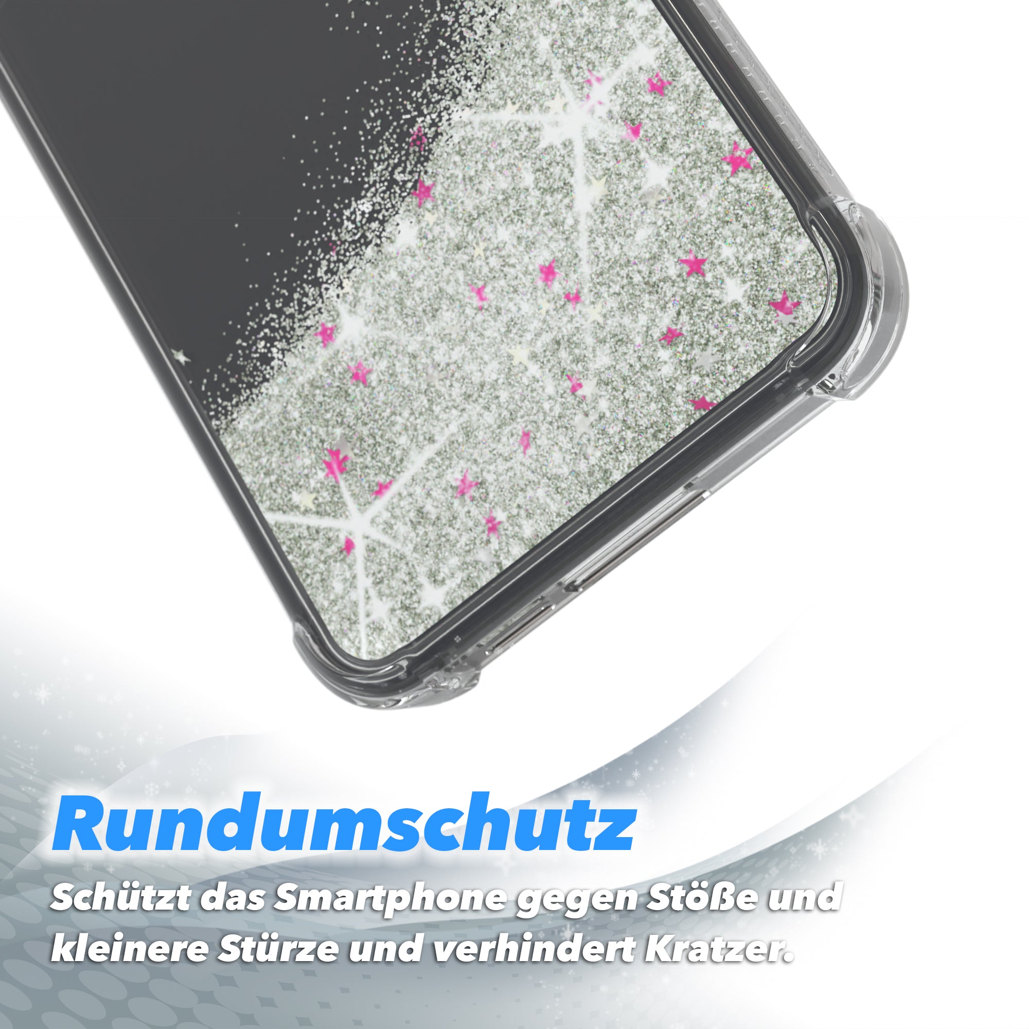 Galaxy A55 Glitzerhülle