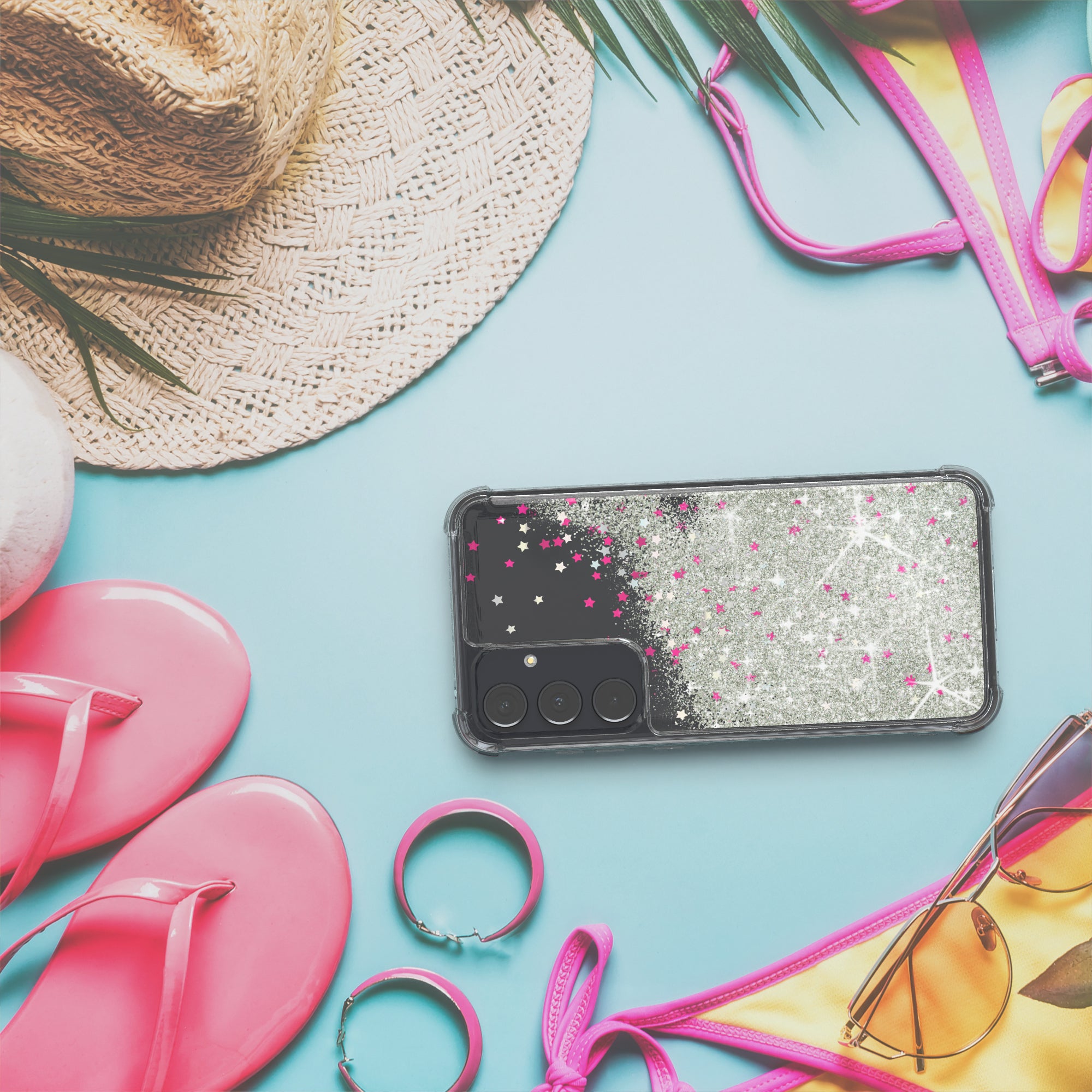 Galaxy A55 Glitzerhülle