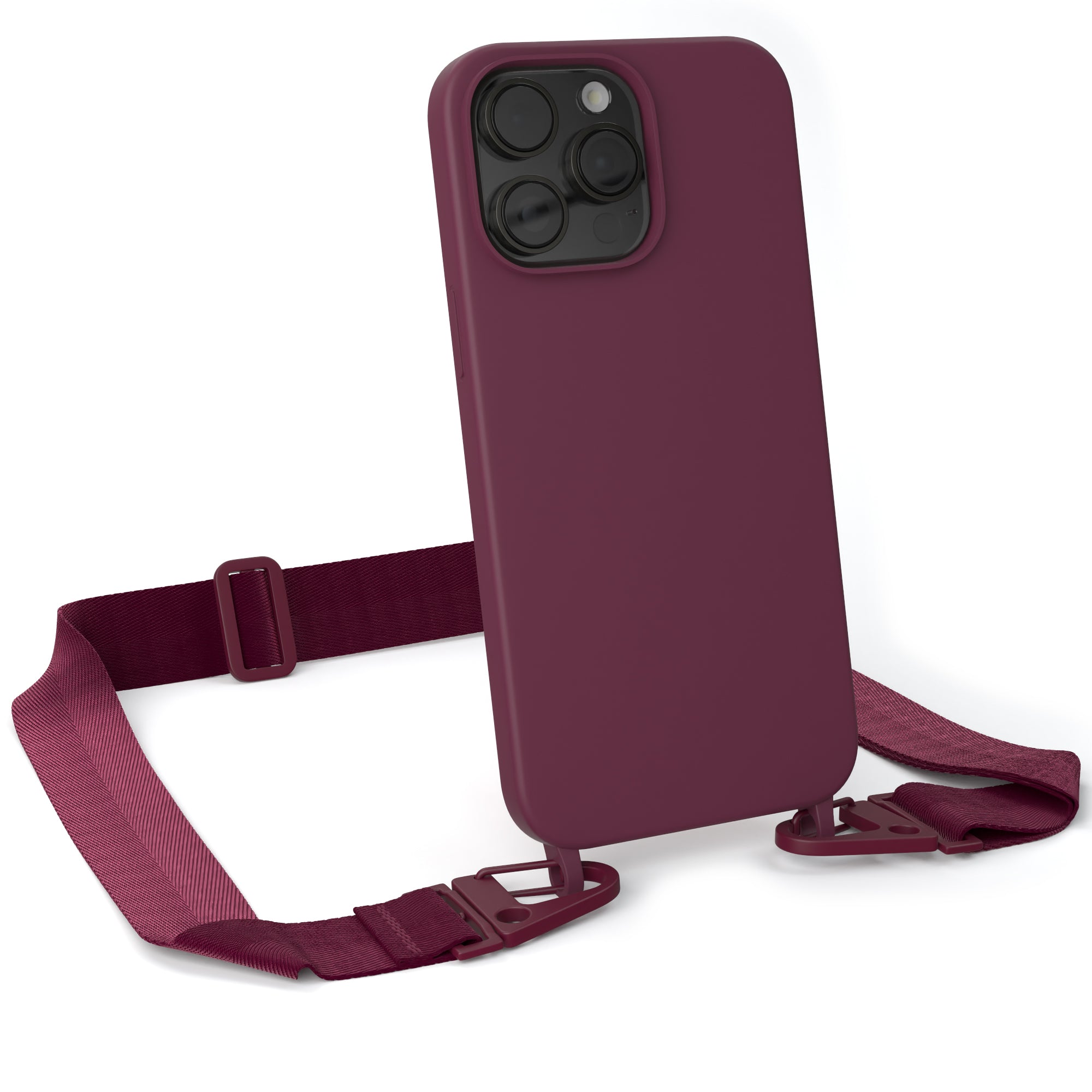 iPhone 14 Pro Max Silikonhülle + breites Band
