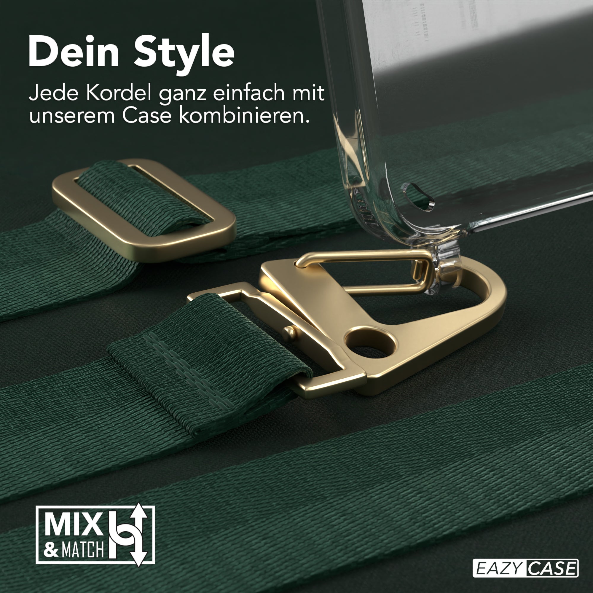 Galaxy S24 Plus Hülle + breites Band