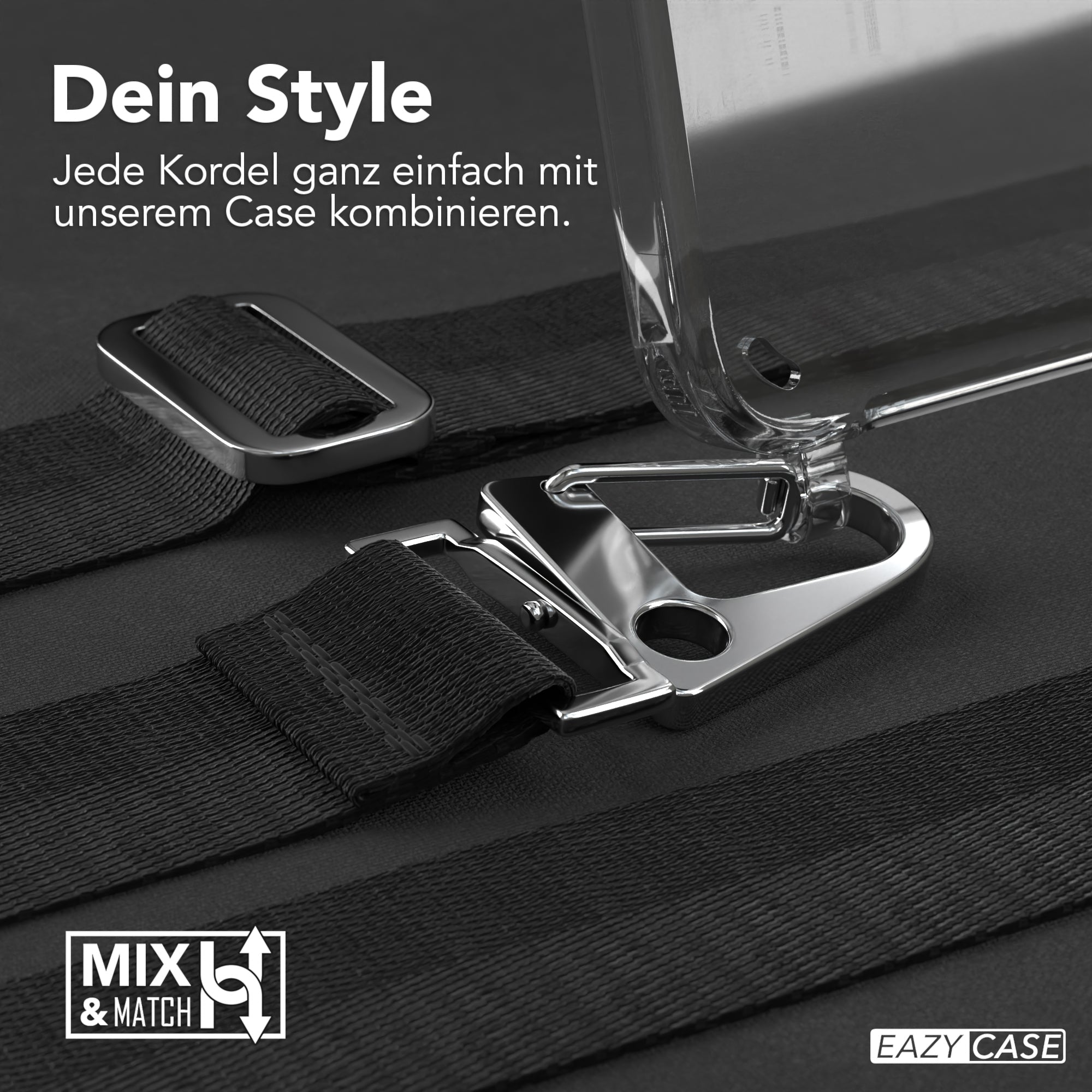 Galaxy S24 Plus Hülle + breites Band