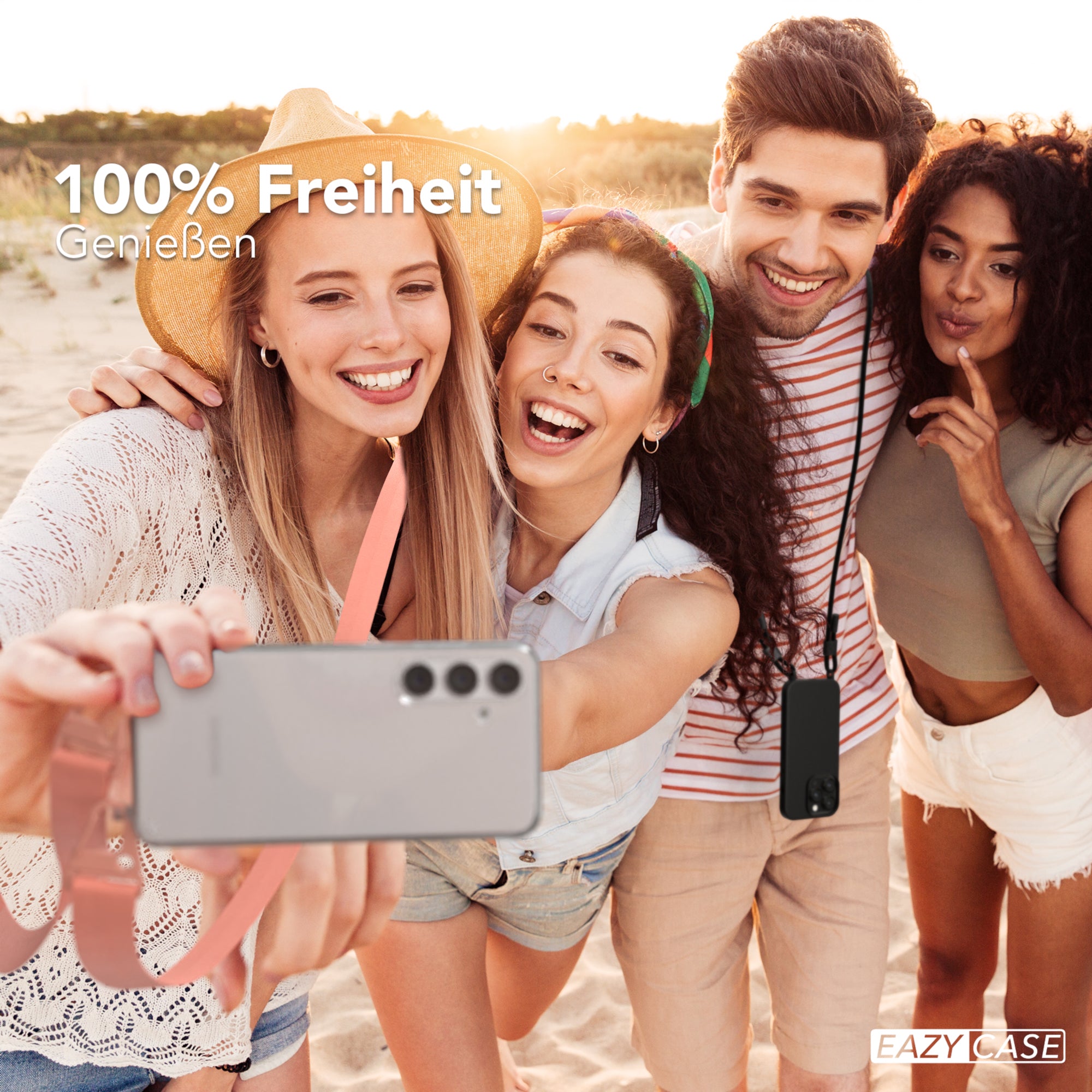 Galaxy S24 Plus Hülle + breites Band