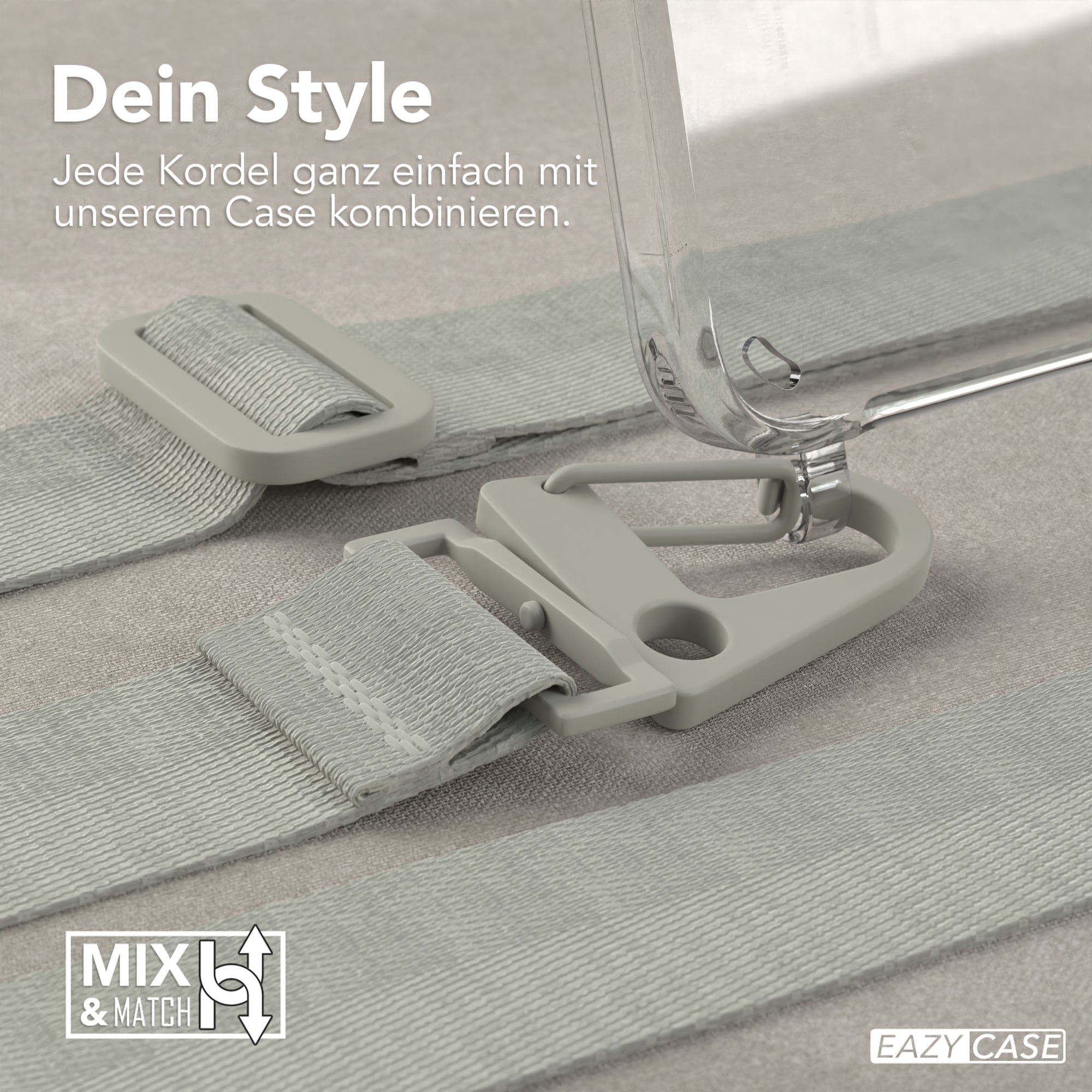 Galaxy S24 Plus Hülle + breites Band