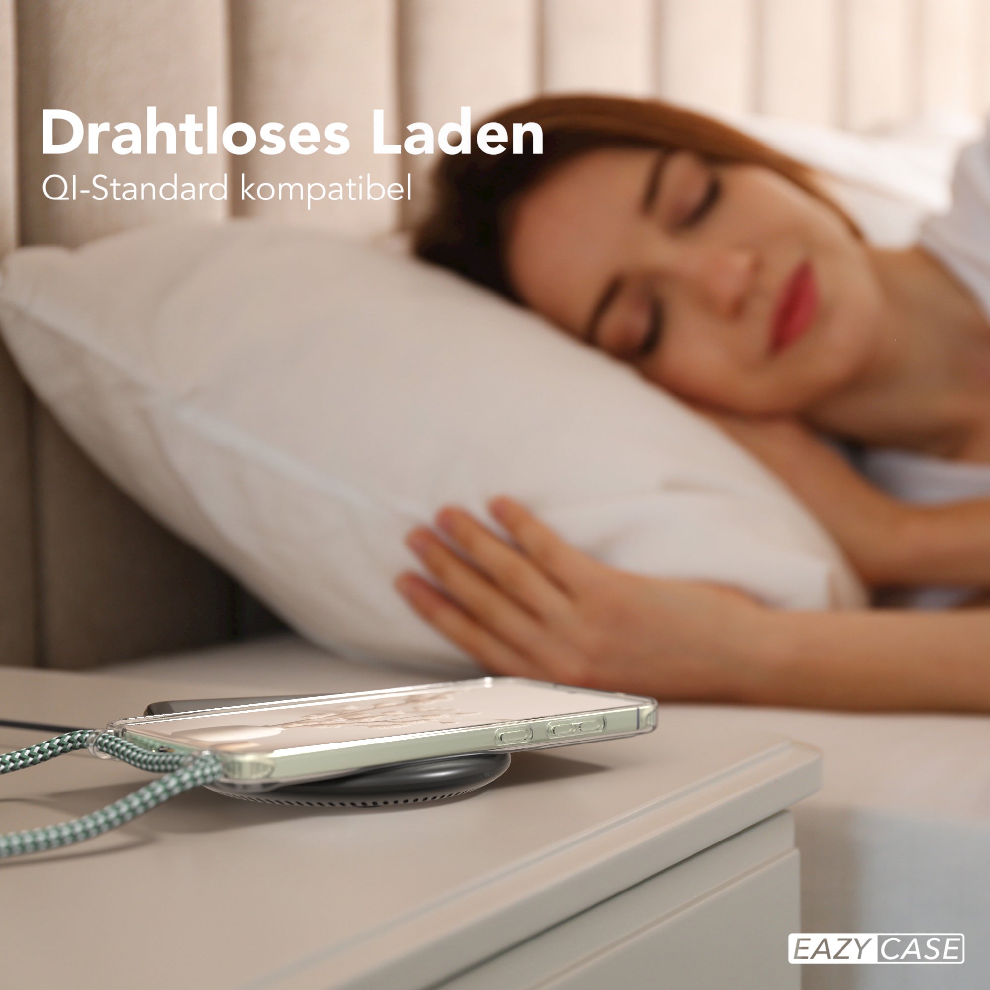 Galaxy S24 Plus transparente Hülle + Kordel mit MagSafe