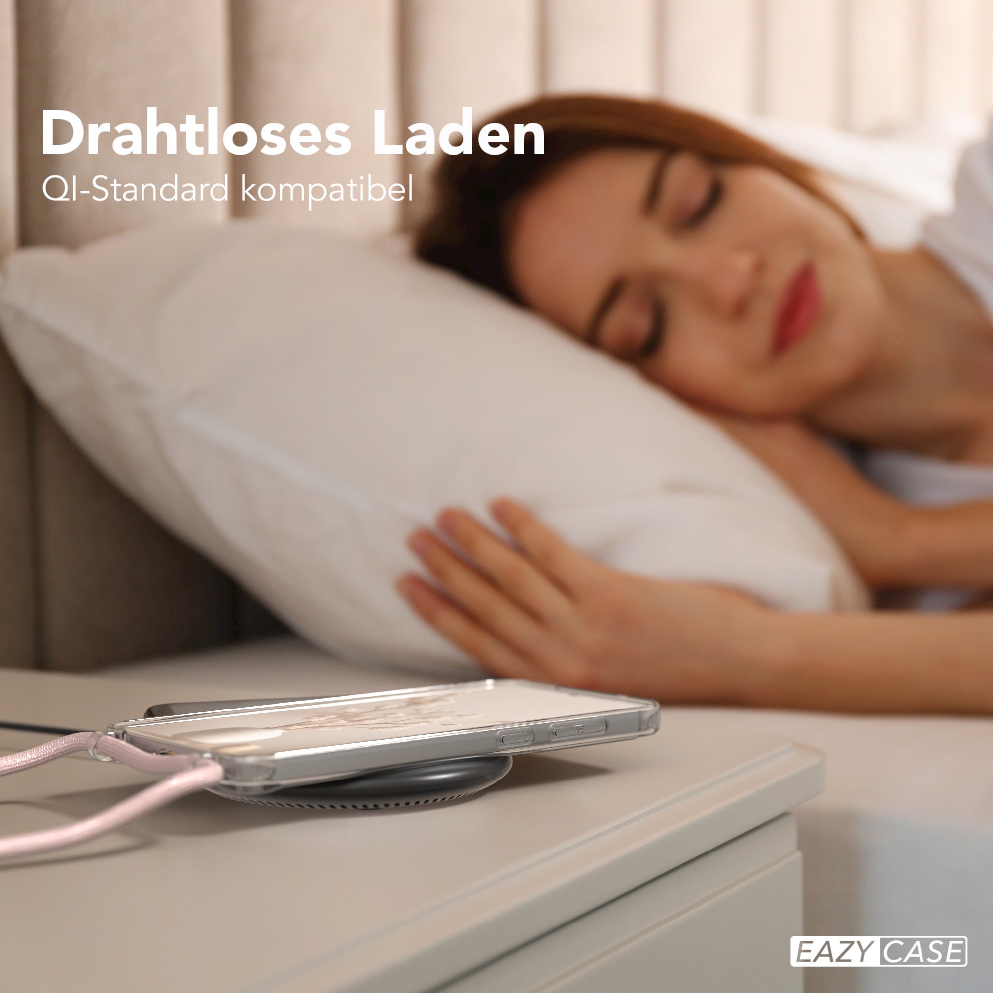 Galaxy S24 Plus transparente Hülle + Kordel mit MagSafe