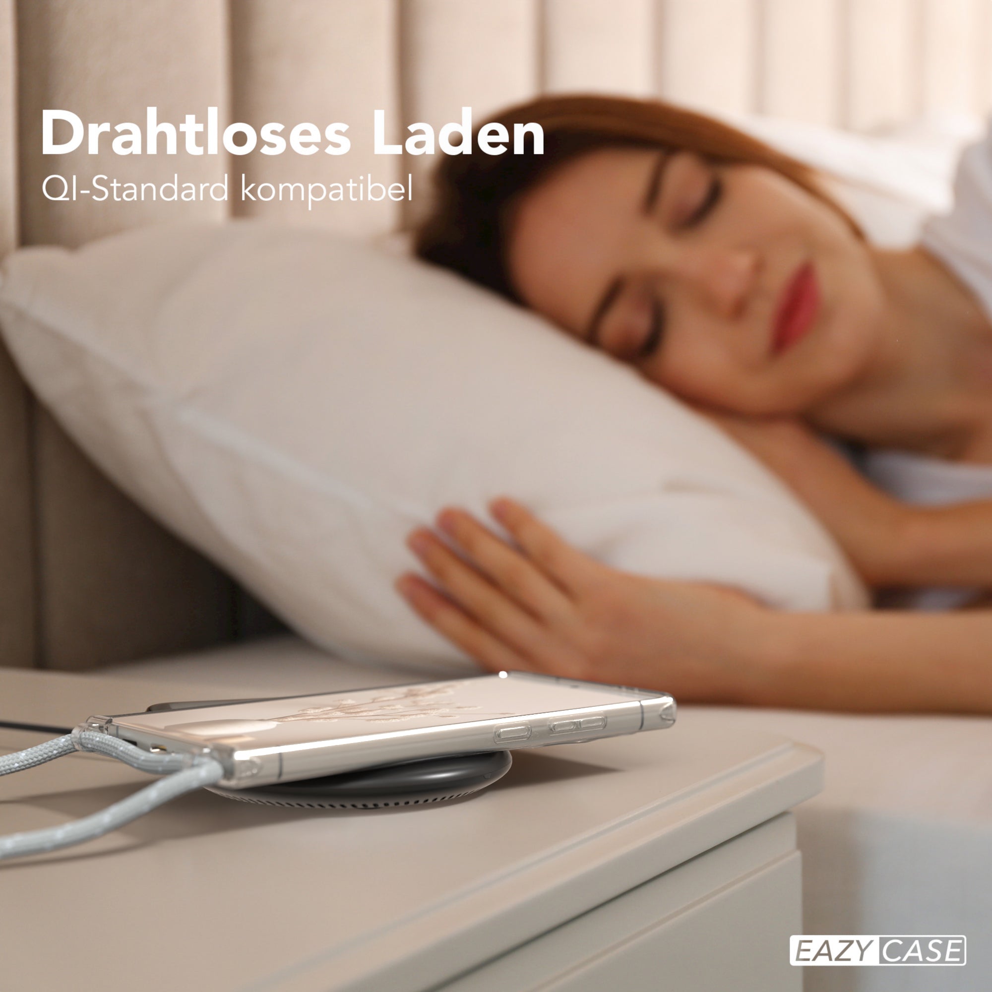 Galaxy S24 Ultra transparente Hülle + Kordel mit MagSafe