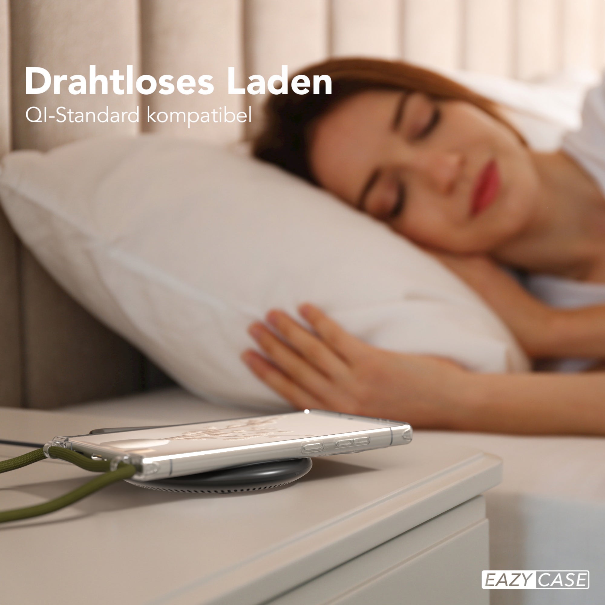 Galaxy S24 Ultra transparente Hülle + Kordel mit MagSafe