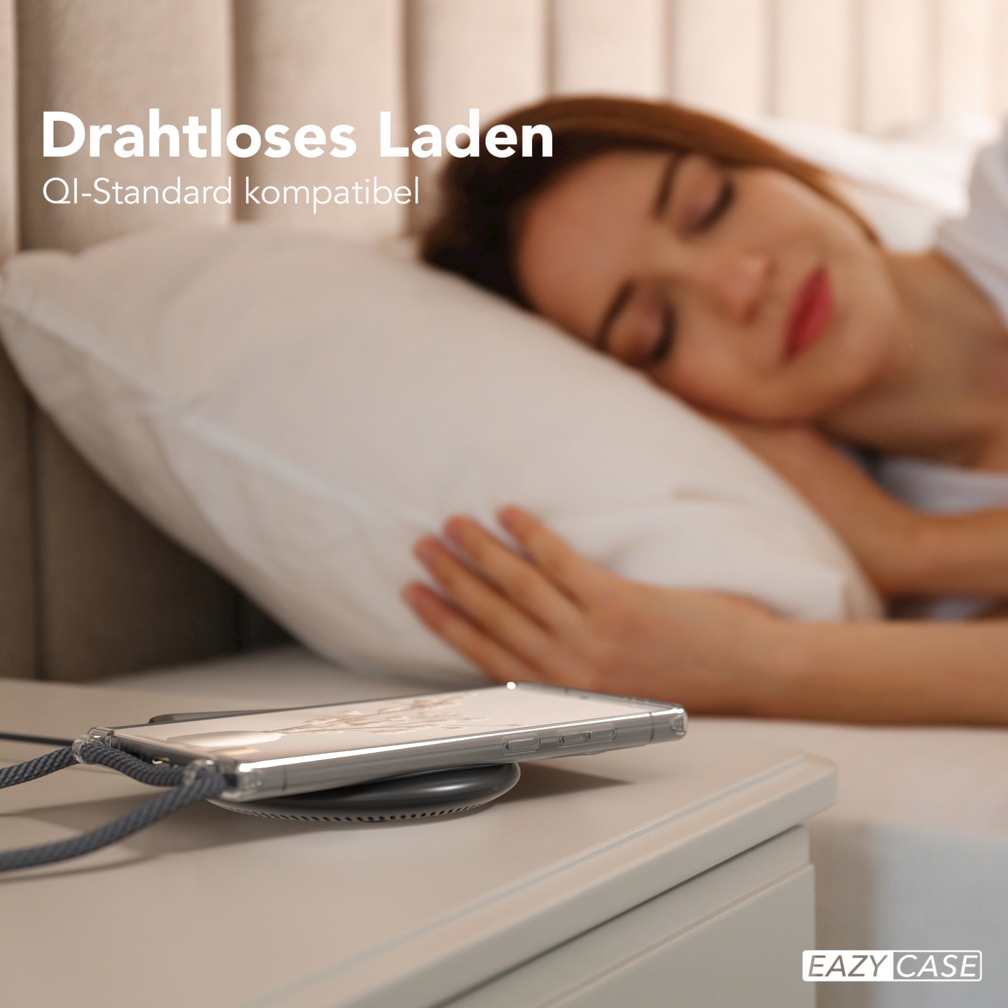 Galaxy S24 Ultra transparente Hülle + Kordel mit MagSafe