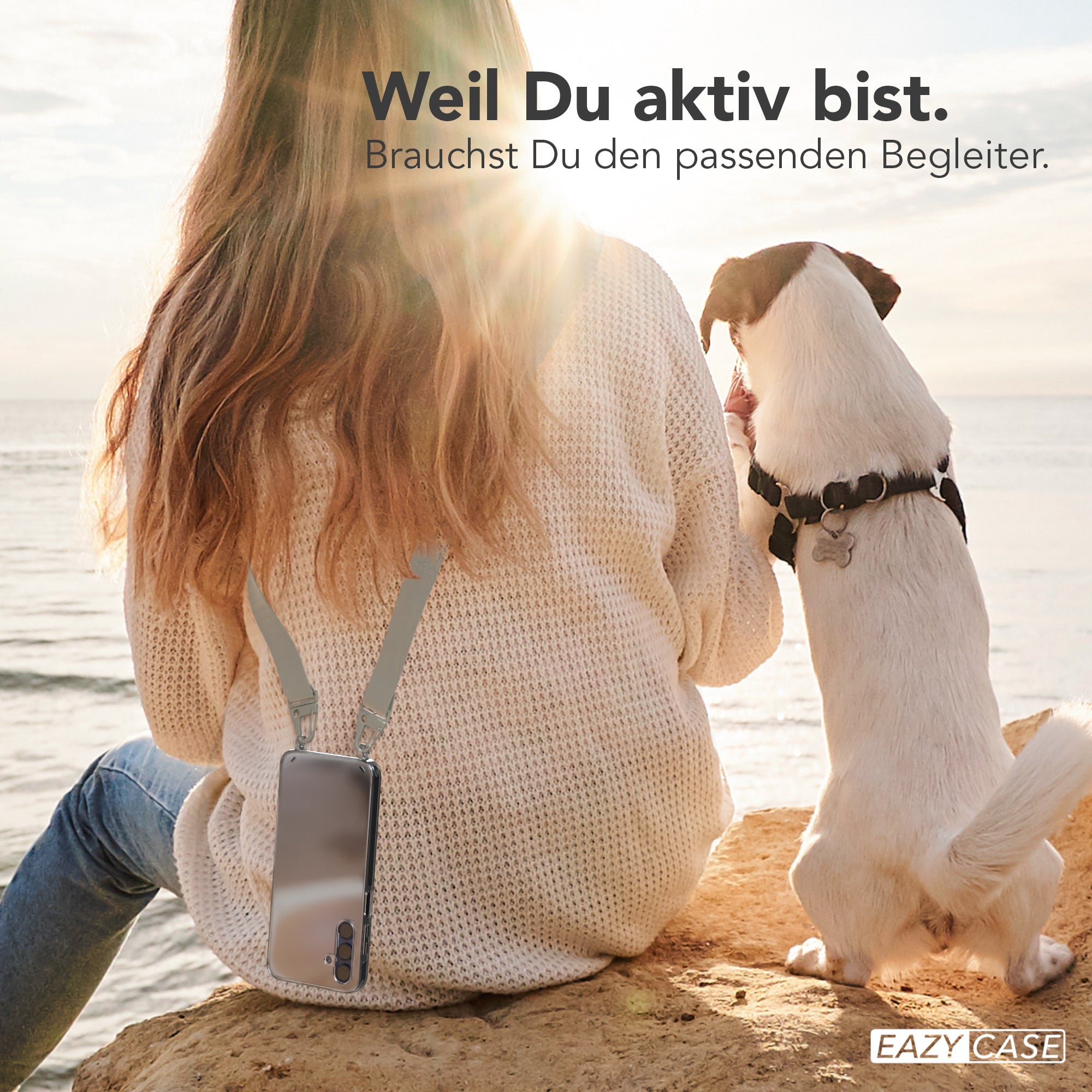 Galaxy A15 Hülle + breites Band