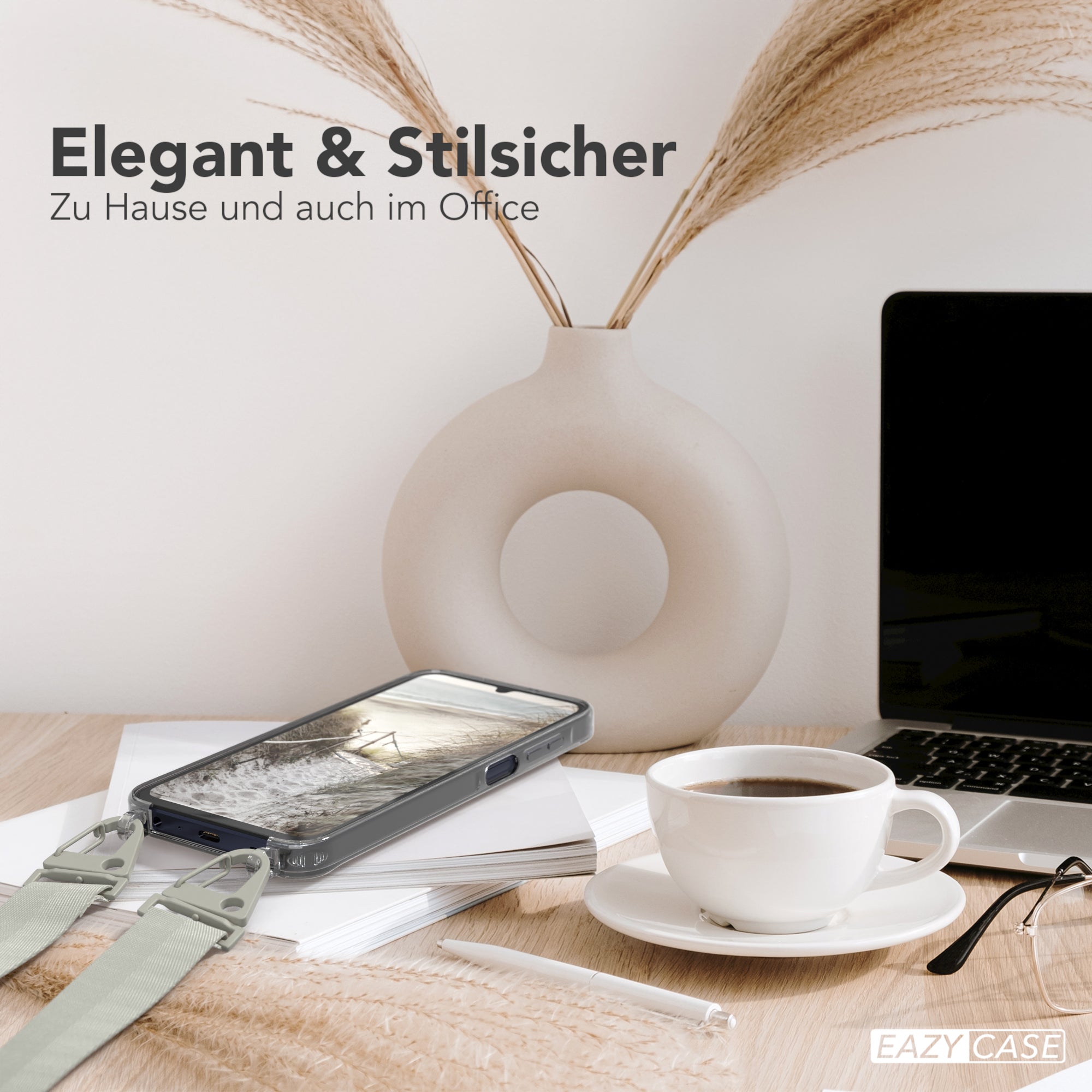 Galaxy A15 Hülle + breites Band