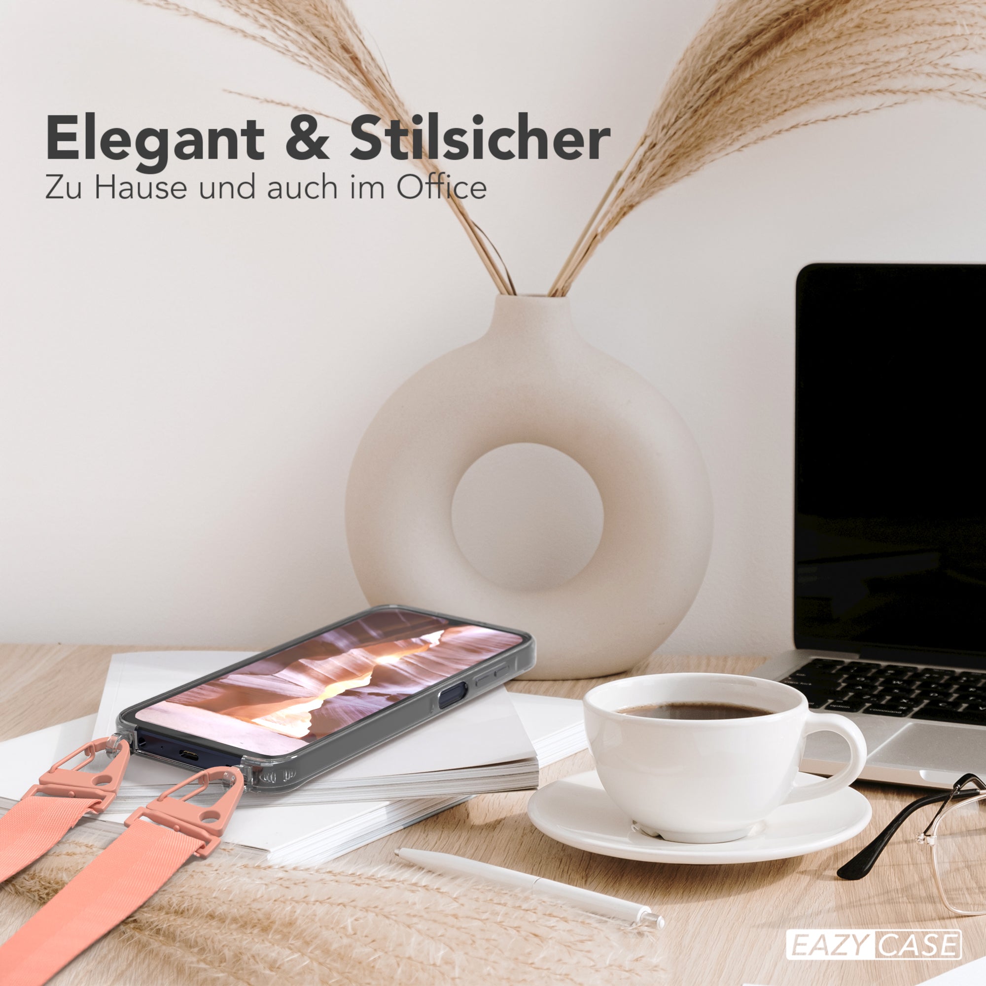 Galaxy A15 Hülle + breites Band